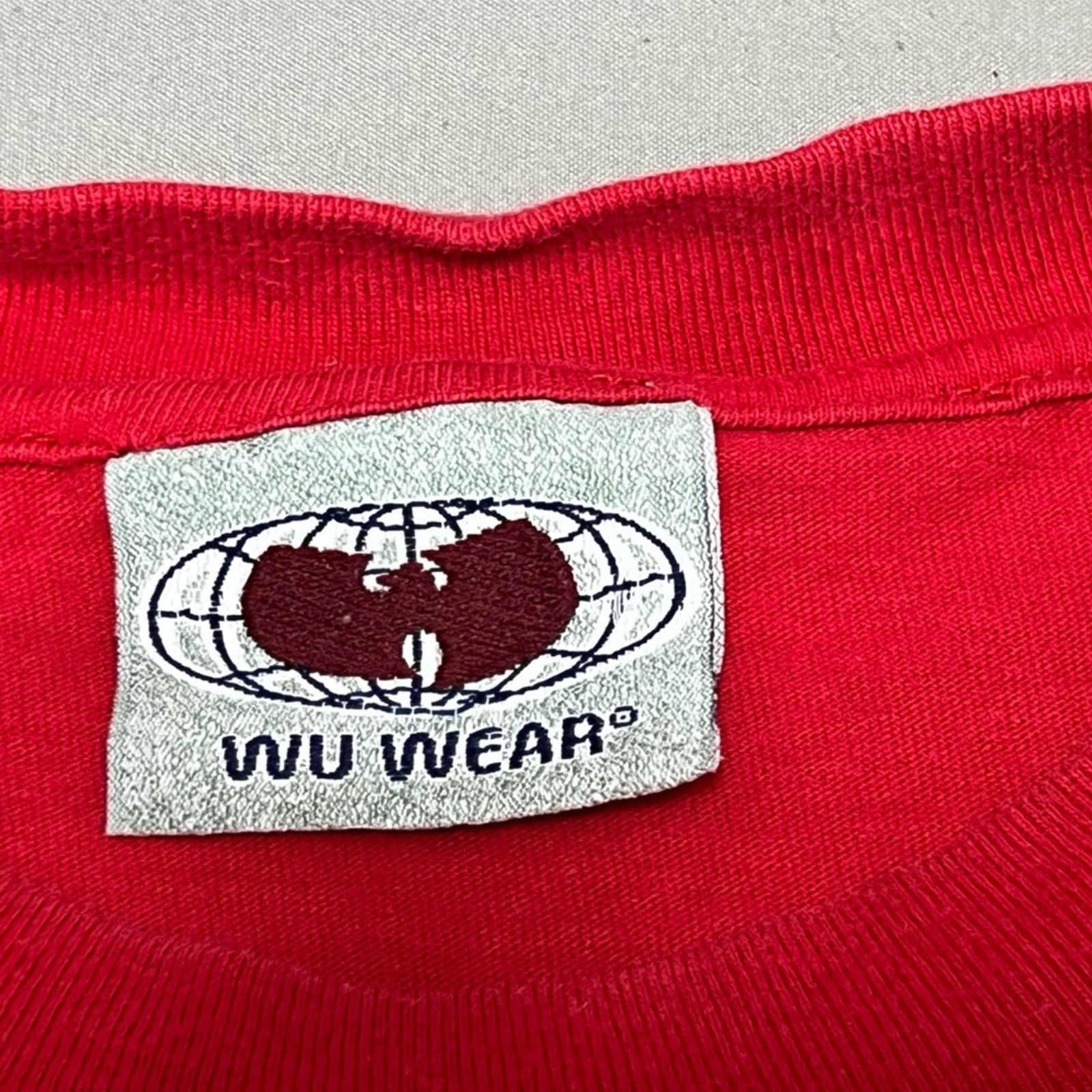 Vintage Wu Wear Wu Tang Clan Rap Tee 90s Made USA VTG CLEAN