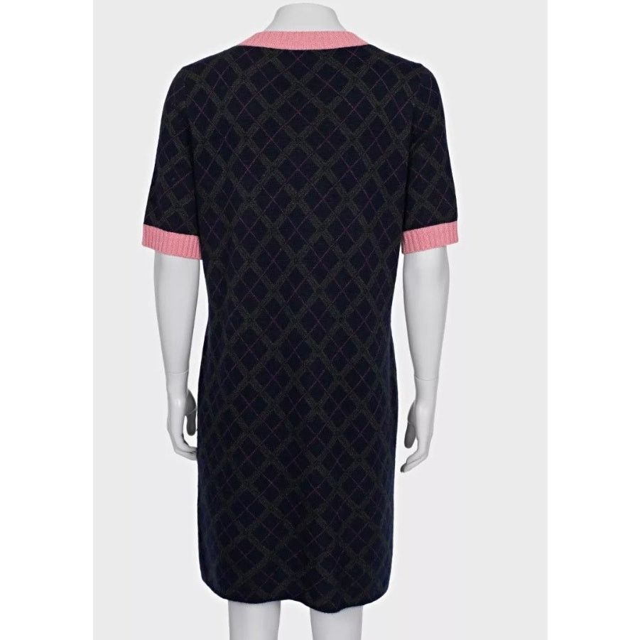 Chanel Chanel Paris-Edimbourg Cashmere Wool Blend Knit Dress Sz.44 Size L / US 10 / IT 46 - 4 Thumbnail