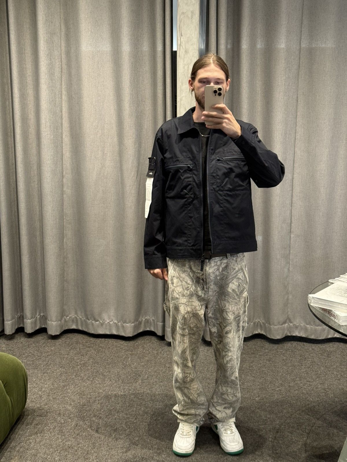 Stone Island 🔥Stone Island Ghost Piece O-Ventile Jacket🔥 Size US XL / EU 56 / 4 - 9 Thumbnail
