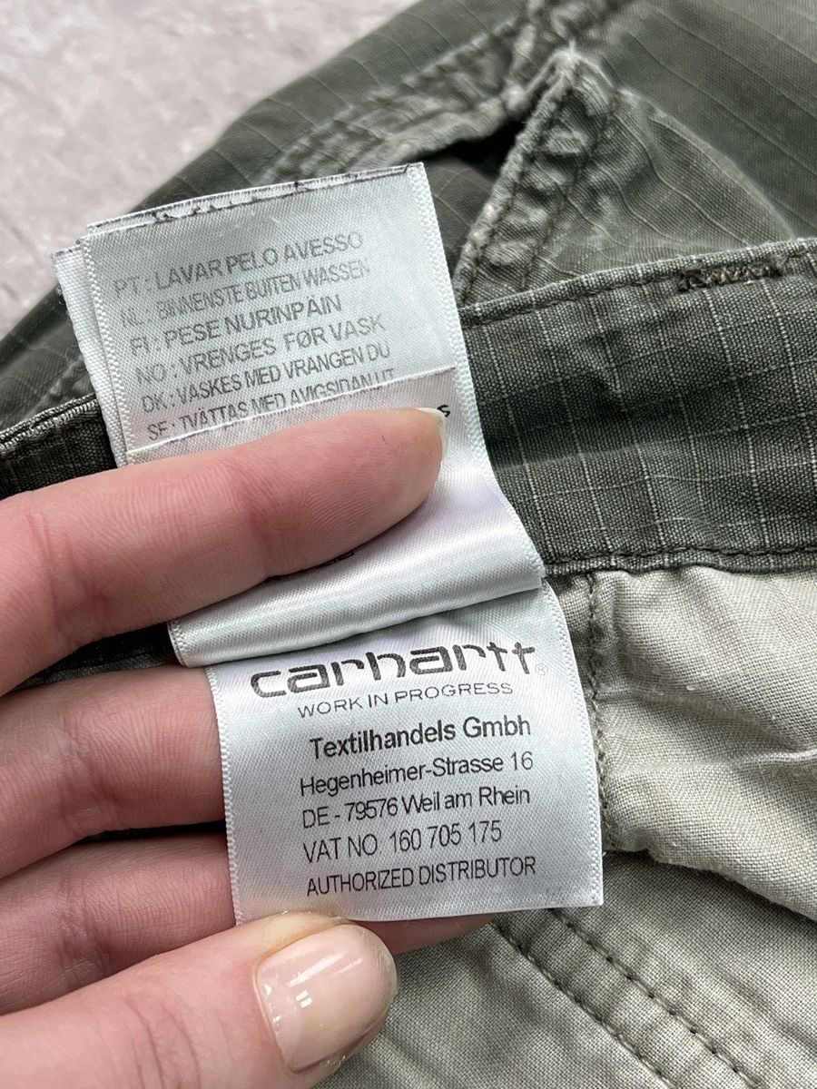 Carhartt Carhartt Green Pants Workwear Multipocket y2k Style Size US 32 / EU 48 - 6 Thumbnail