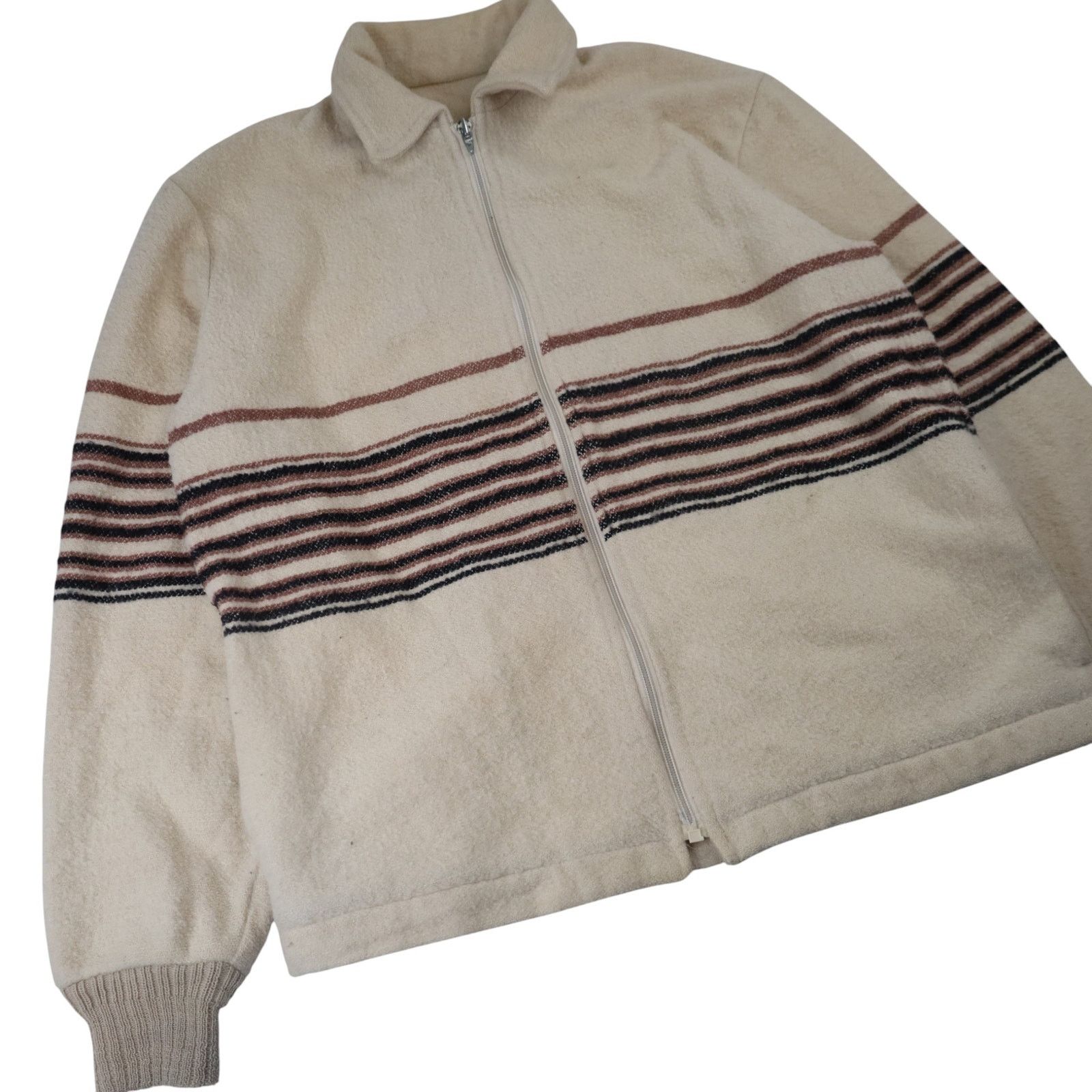 Vintage True Vintage Coming Attractions Striped Light Jacket Size US M / EU 48-50 / 2 - 3 Thumbnail
