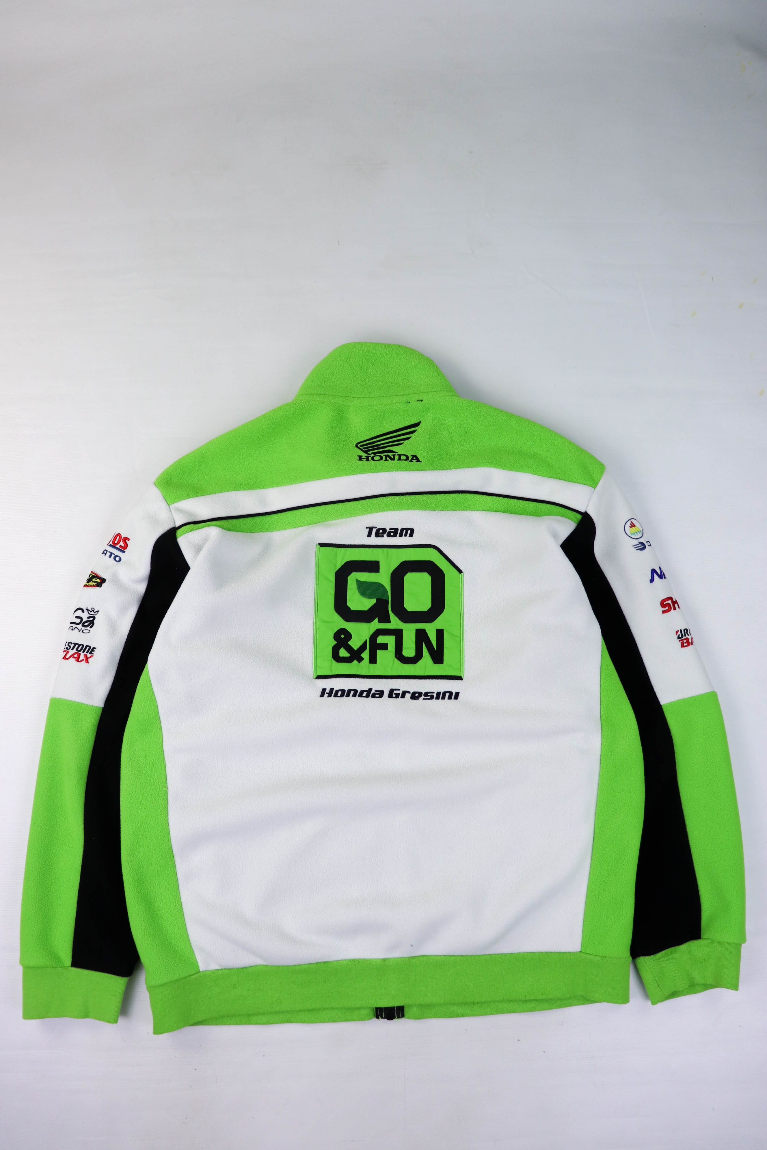 Honda HONDA Gresini Multicolor MotoGP Racing Fleece Zip Jacket Size US XL / EU 56 / 4 - 2 Thumbnail