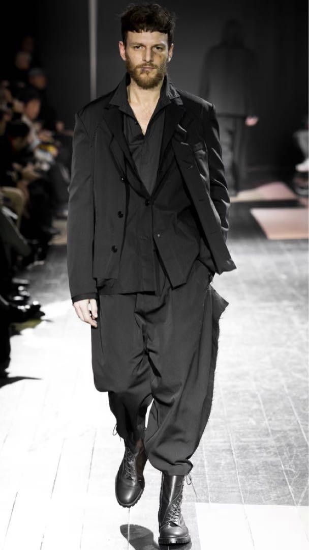 Yohji Yamamoto yohji yamamoto pour homme 15aw reprint back layered 