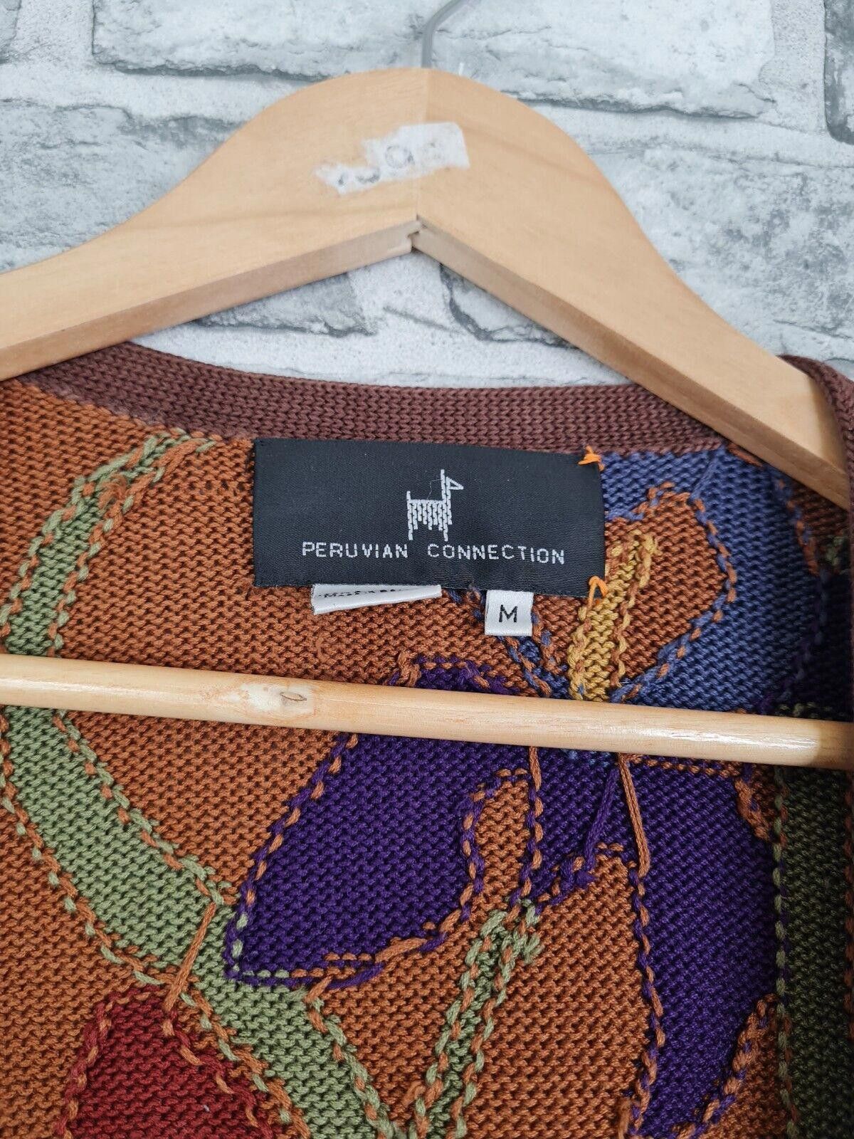 Other Peruvian Connection Cardigan Size M RARE Open Style Size M / US 6-8 / IT 42-44 - 2 Thumbnail