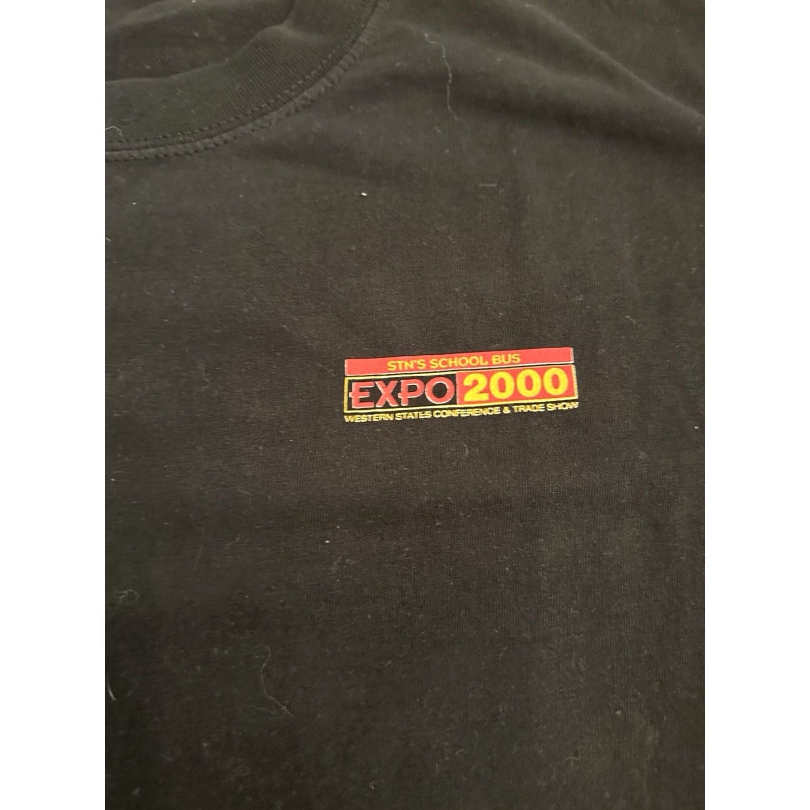Vintage VINTAGE Western States Trade Show School Bus Expo T-Shirt XL Men Black Sub-Brand Western XL Mens T-Shirt 2000 STN’s School Bus Expo Size US XL / EU 56 / 4 - 2 Thumbnail