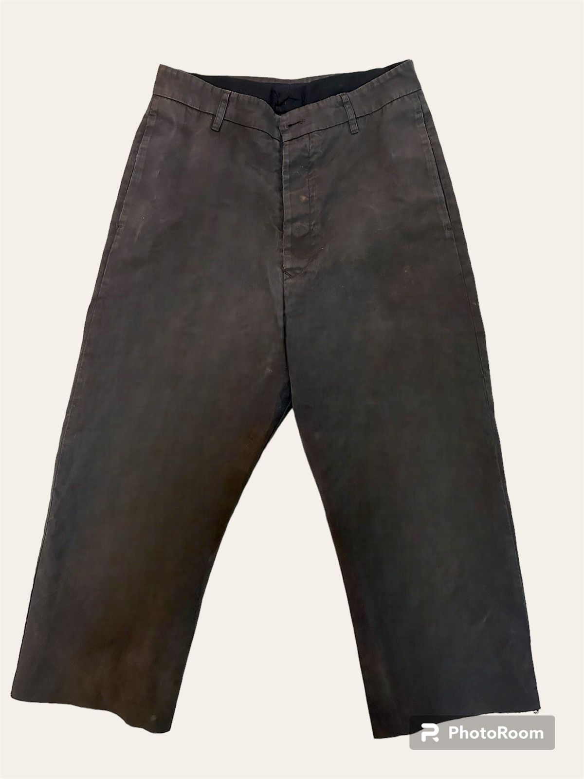 image of Rick Owens Drkshdw Rick Owens • Drk Shadw • Cropped Trousers • in Brown, Men's (Size 30)