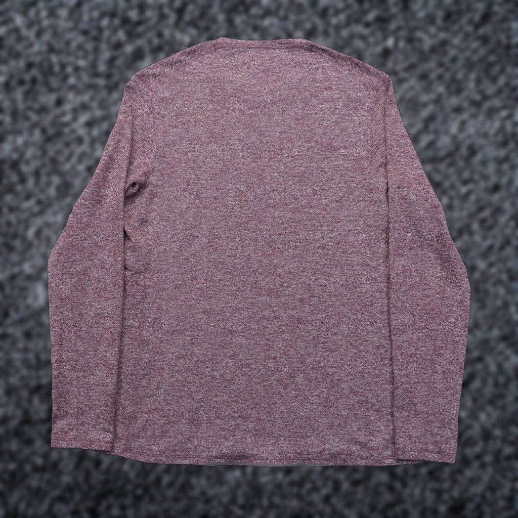 Lululemon Lululemon Mens Shirt Drysense Purple Heather Long Sleeve Gym Workout Run Size US S / EU 44-46 / 1 - 1 Thumbnail