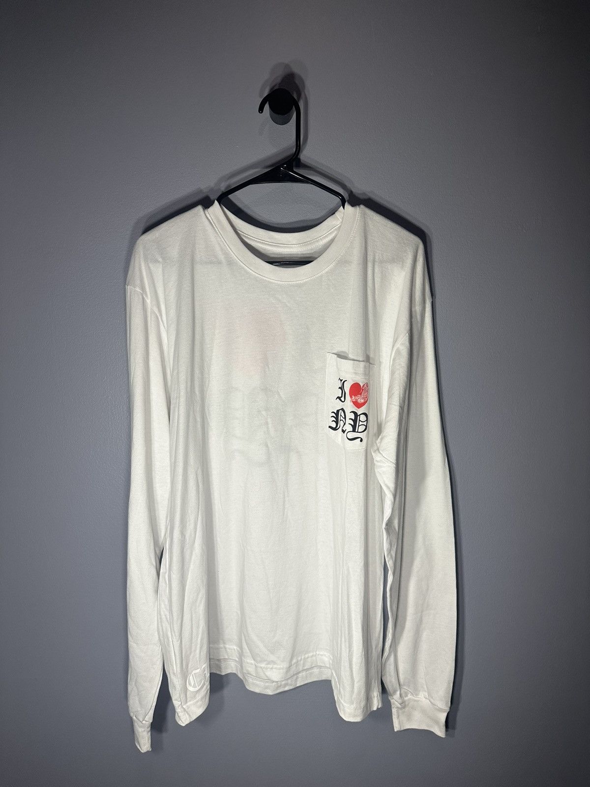 Chrome Hearts Chrome hearts I ❤️ New York long sleeve Size US XL / EU 56 / 4 - 1 Thumbnail
