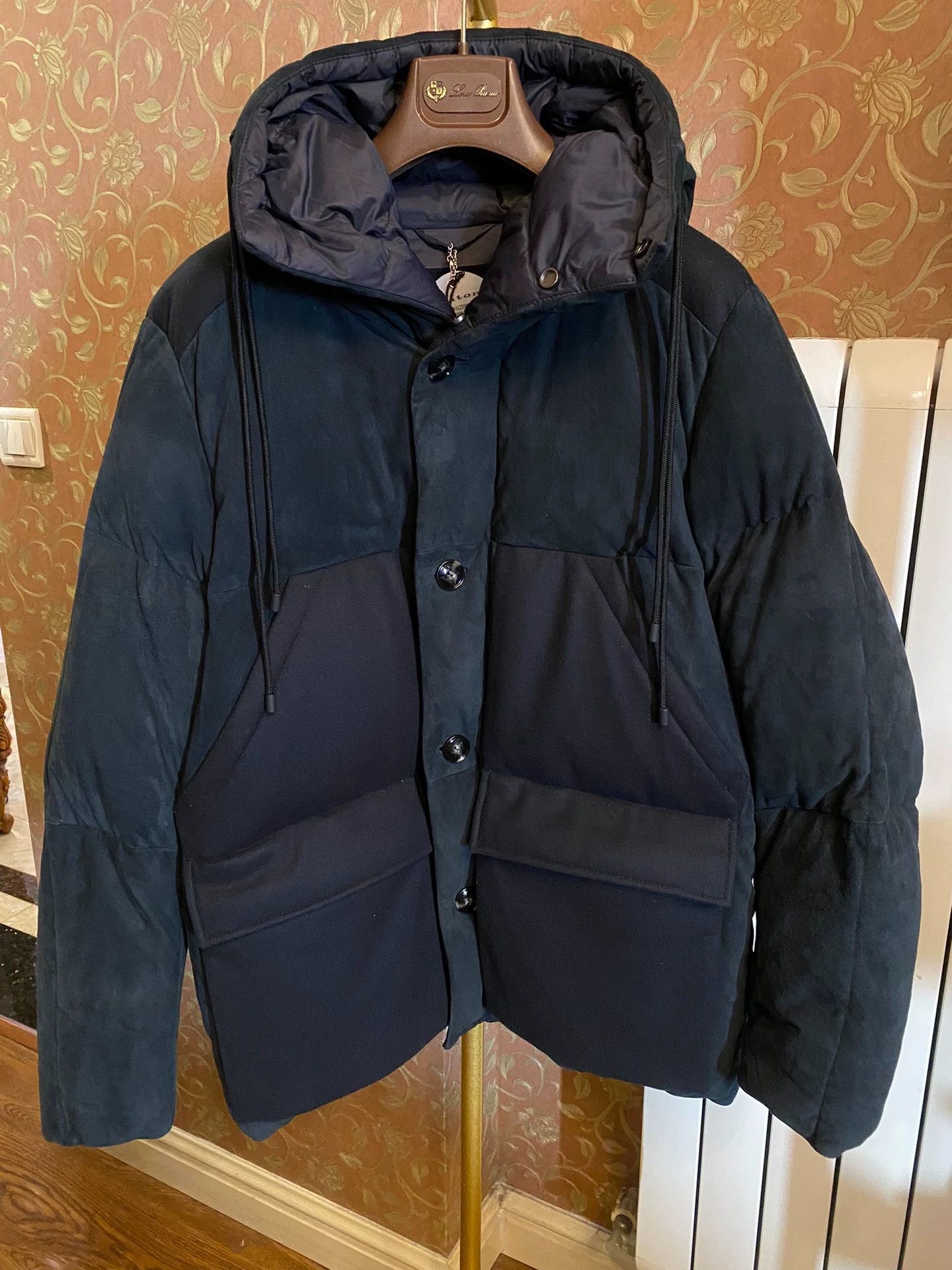 Kiton KITON Shearling-Cashmere 90% Down Leather Down Coat Size US M / EU 48-50 / 2 - 3 Thumbnail