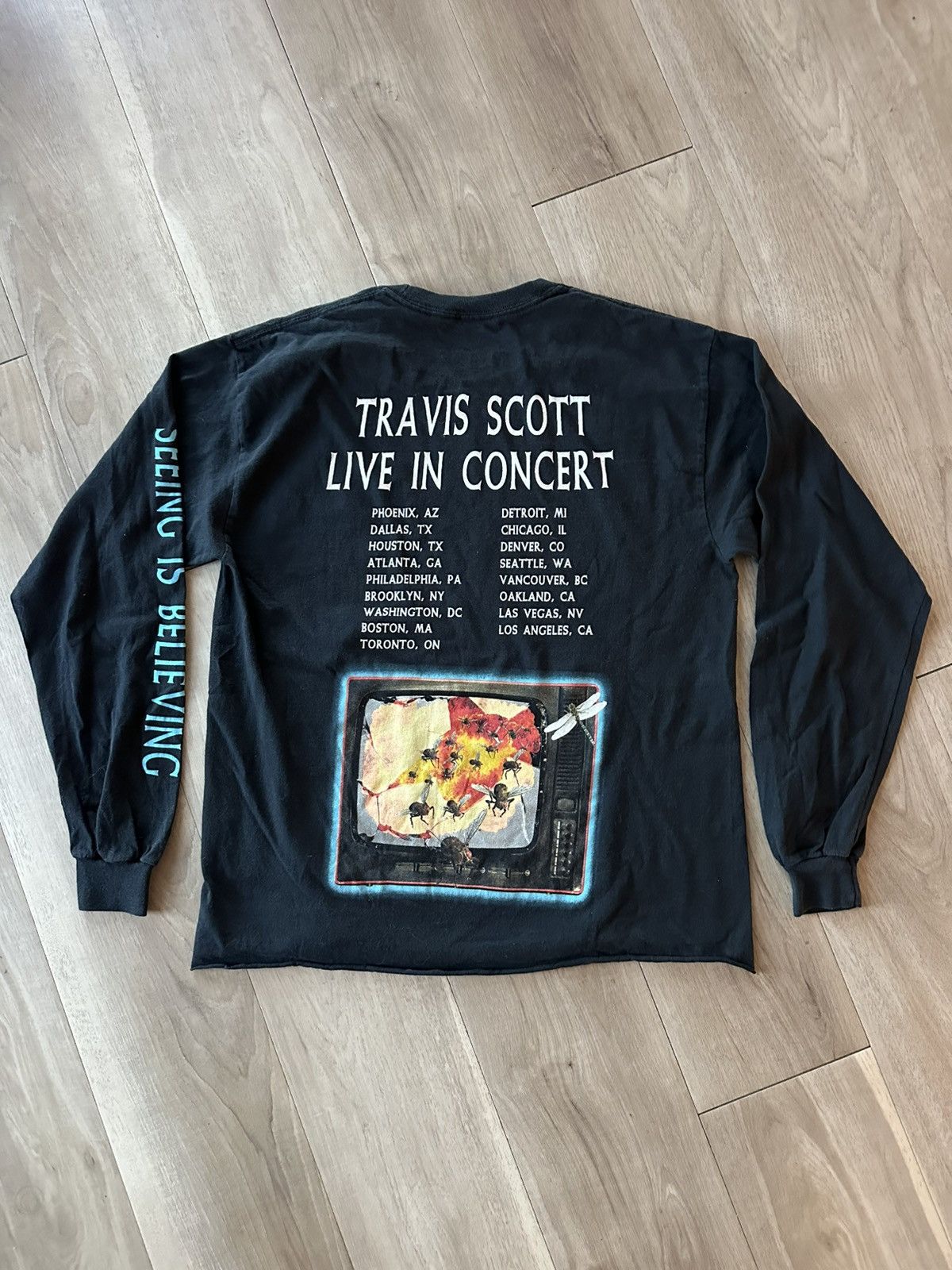 Travis Scott Travis Scott Tour “Birds Eye View” Tour L/S Size US L / EU 52-54 / 3 - 4 Thumbnail
