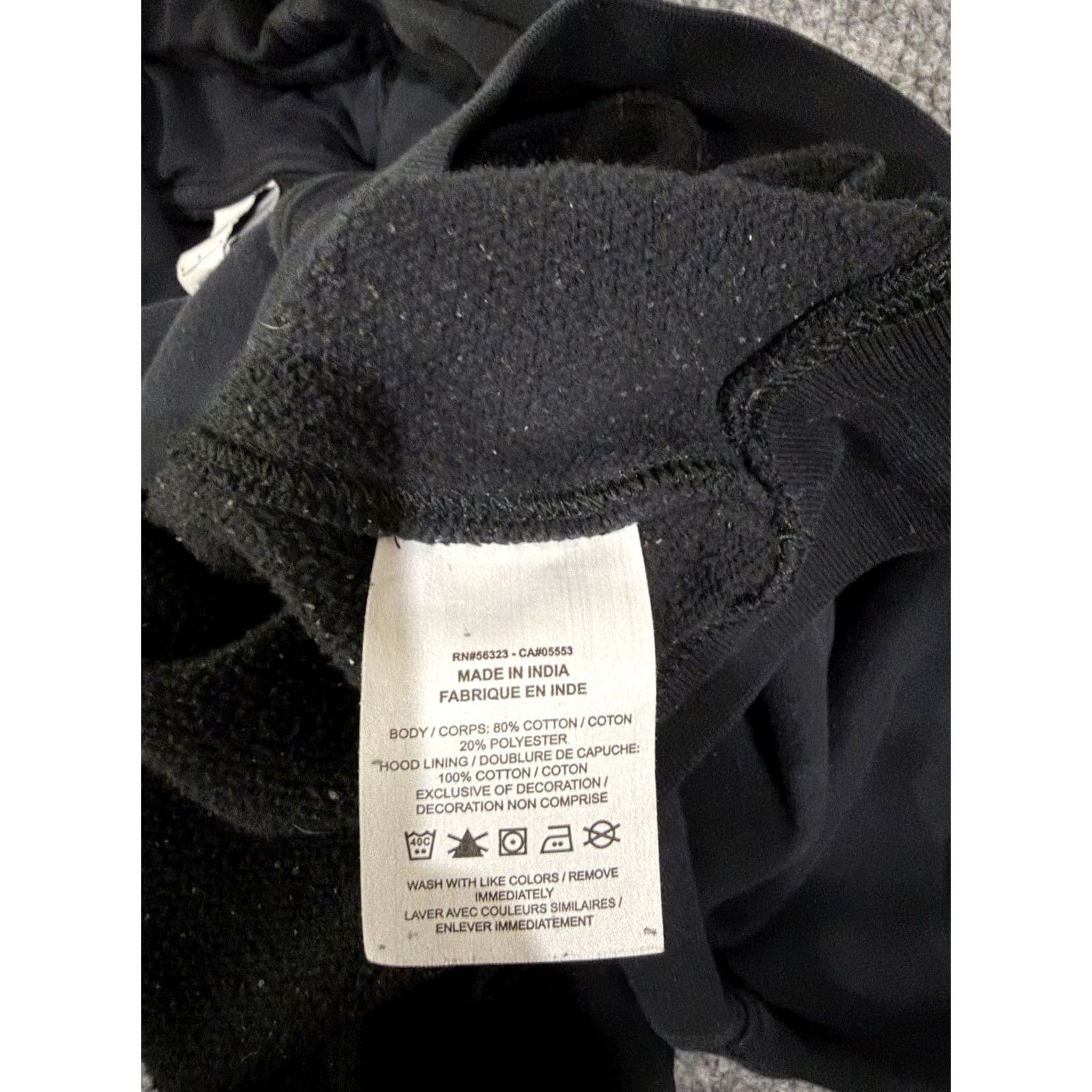 Nike Nike Hoodie Mens M Black Sweatshirt Athletic Fleece Cotton Blend Zip Hooded Pockets Full Zip All Seasons Sportswear Shoes? Size US M / EU 48-50 / 2 - 7 Thumbnail