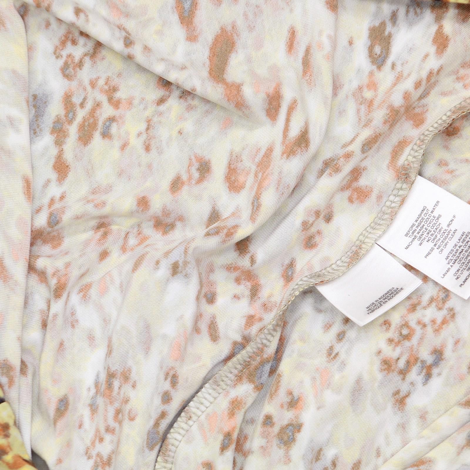 Other Nwt Kasper Knit Blouse Shirt Top Daffodil Yellow Multi Ps Size S / US 4 / IT 40 - 4 Thumbnail