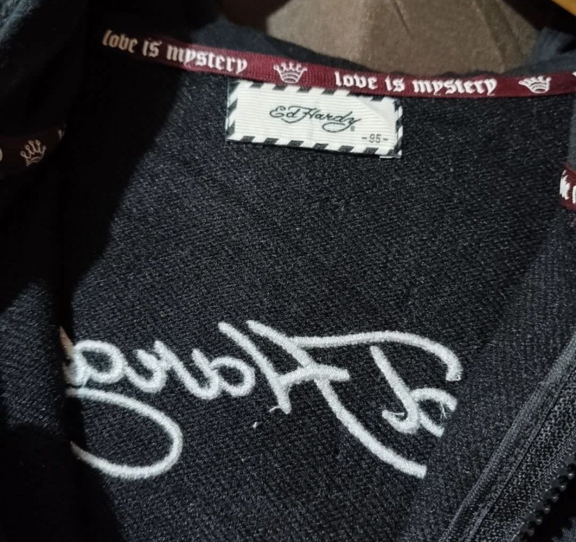 Ed Hardy × Japanese Brand × Vintage Vintage Ed Hardy Zipper Hoodie Size US M / EU 48-50 / 2 - 6 Thumbnail