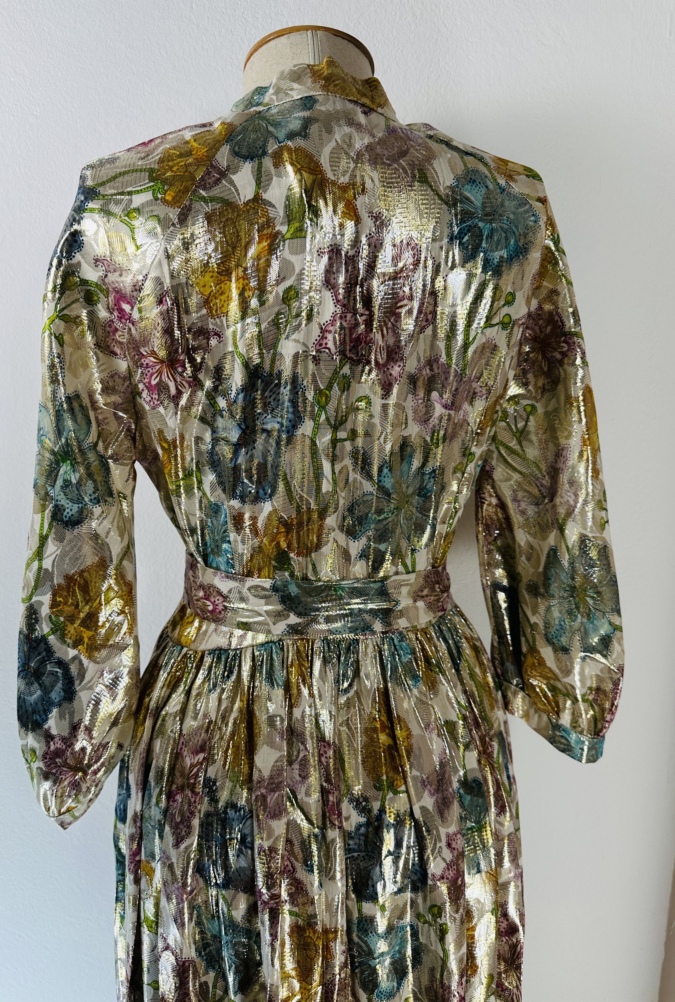 Designer Hayley Menzies silk dress maxi Size M / US 6-8 / IT 42-44 - 6 Thumbnail