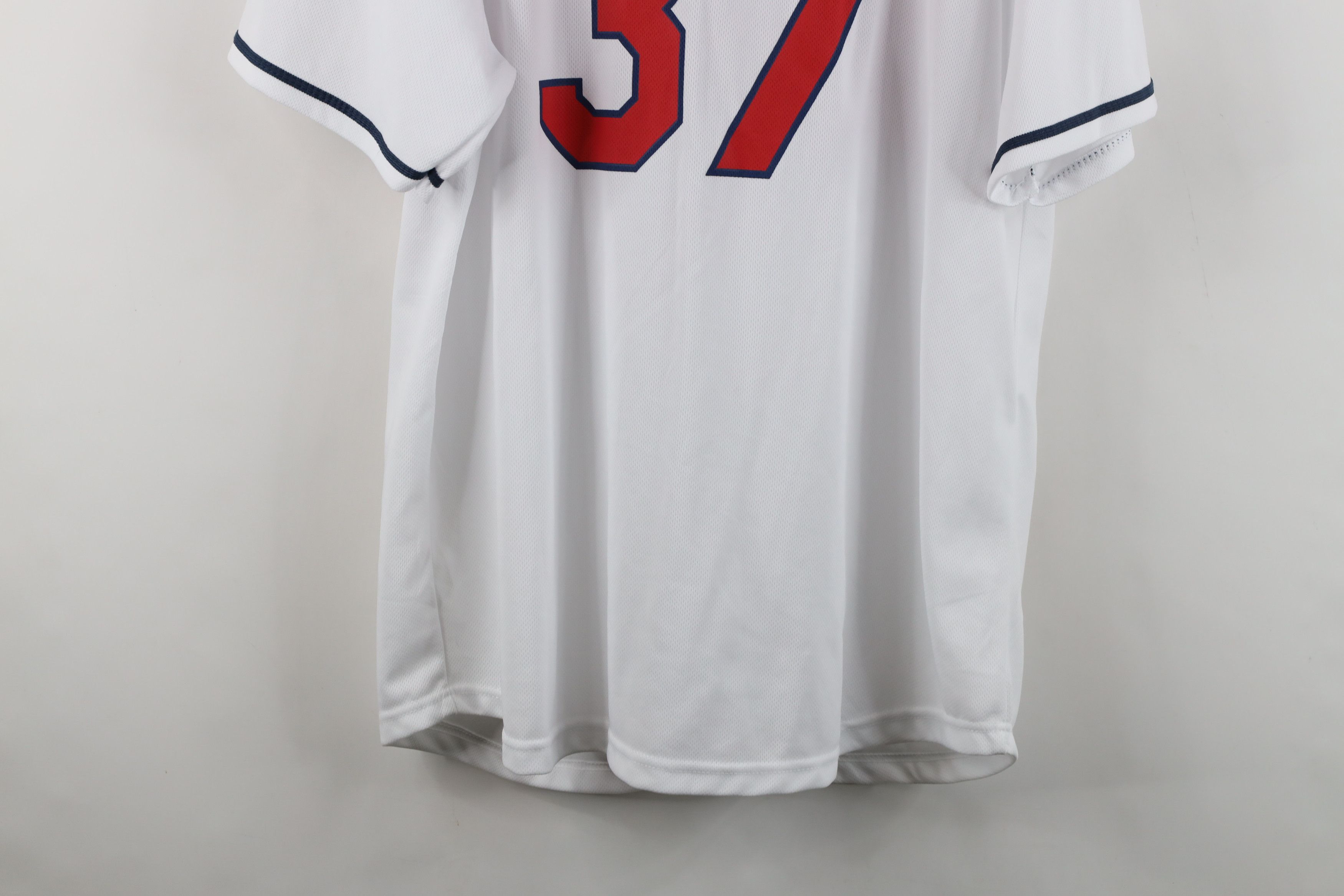 Vintage Vintage Allen Cleveland Indians Baseball Jersey White #37 Size US XL / EU 56 / 4 - 15 Thumbnail
