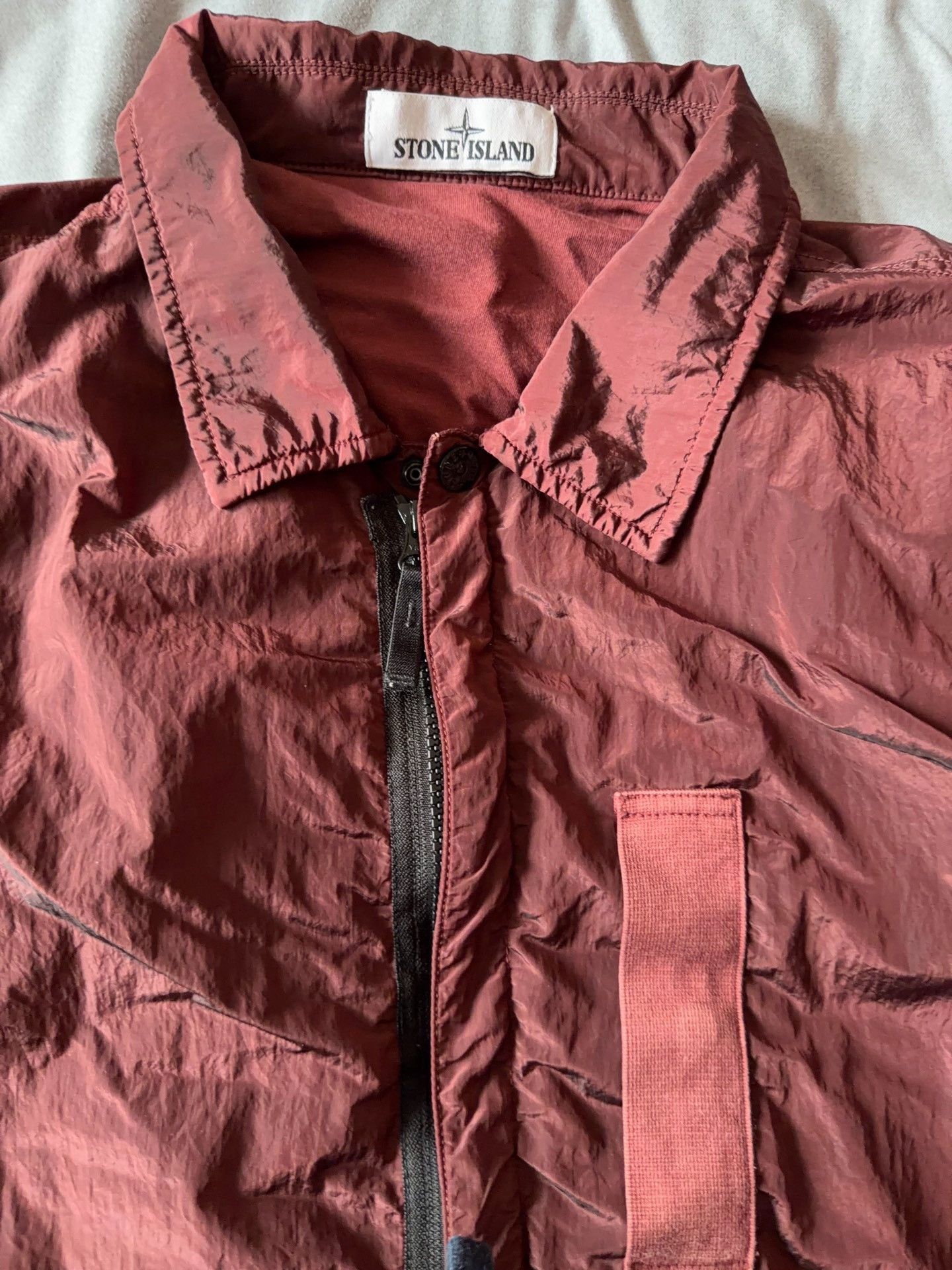 Stone Island Stone Island FW17 Metallic Red Jacket Size US XXS / EU 40 - 6 Thumbnail