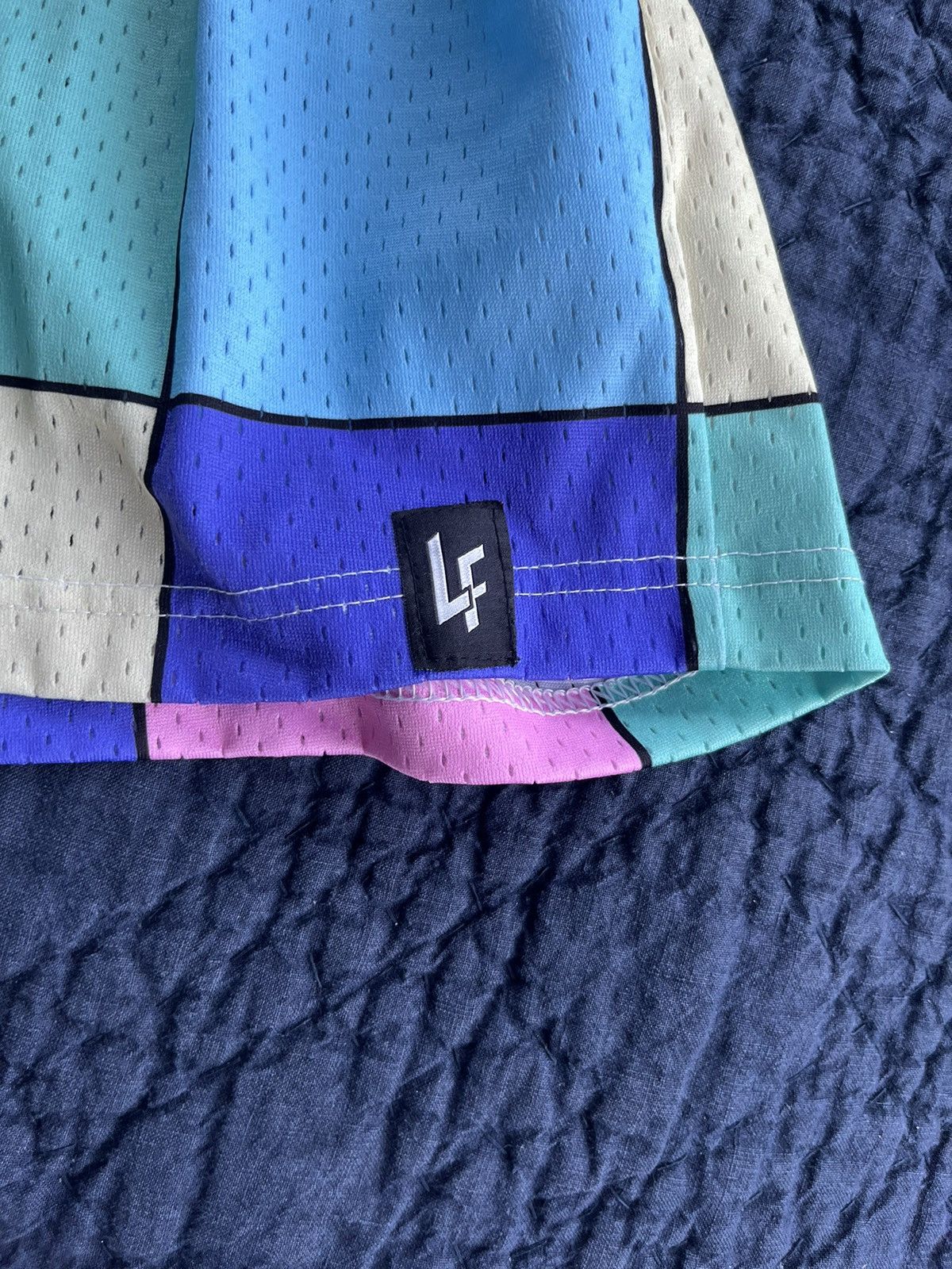 Designer × Lost Enterprises [Medium] Lost Files Colorblock Shorts Size US 32 / EU 48 - 4 Thumbnail