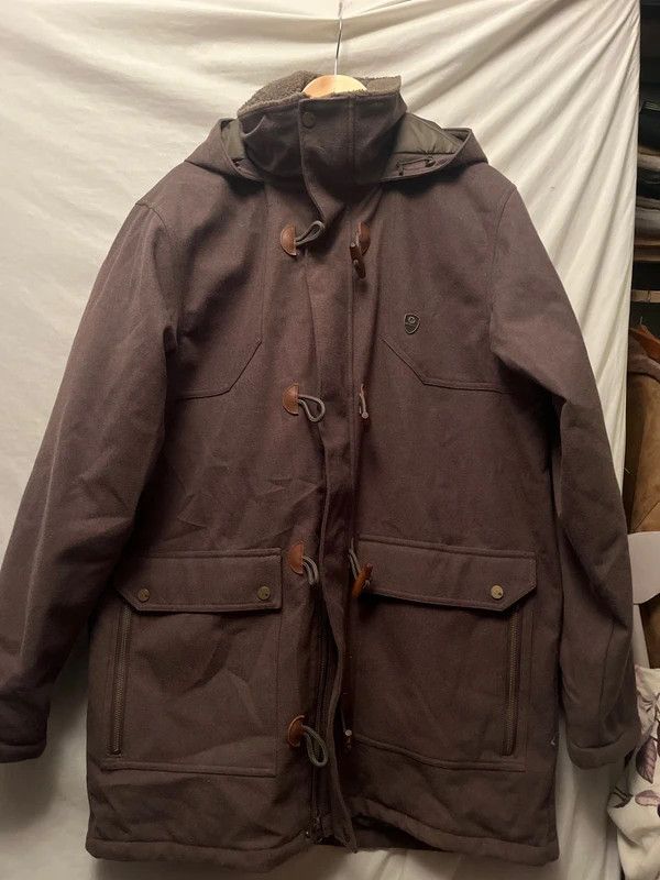 Merrell Merrell Opti Brown Hooded Parka Duffle Coat XL Size US XL / EU 56 / 4 - 1 Thumbnail