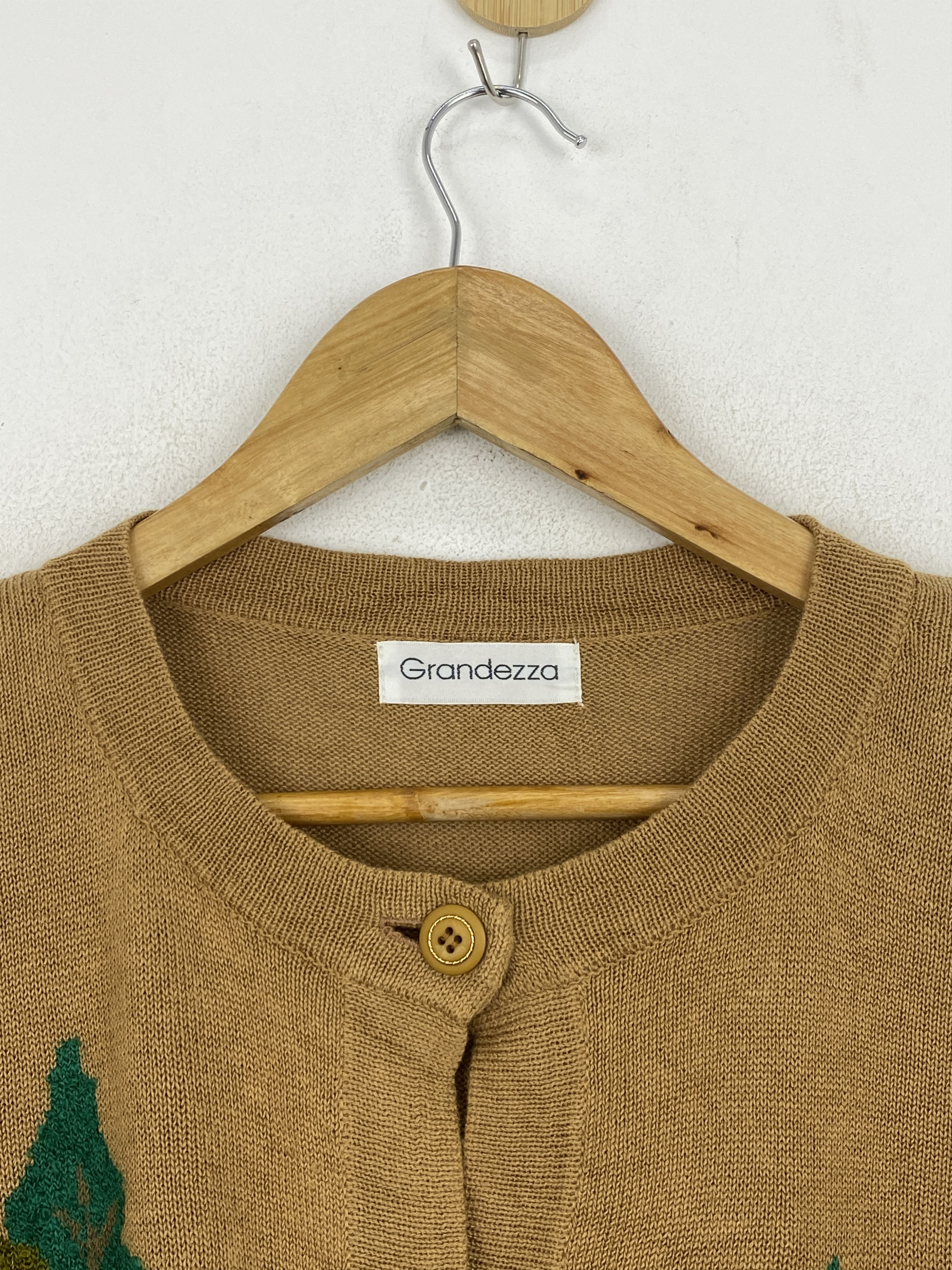 Japanese Brand Vintage Japanese Brand Art Button Up Knit-Jacket J1884 Size US M / EU 48-50 / 2 - 7 Thumbnail