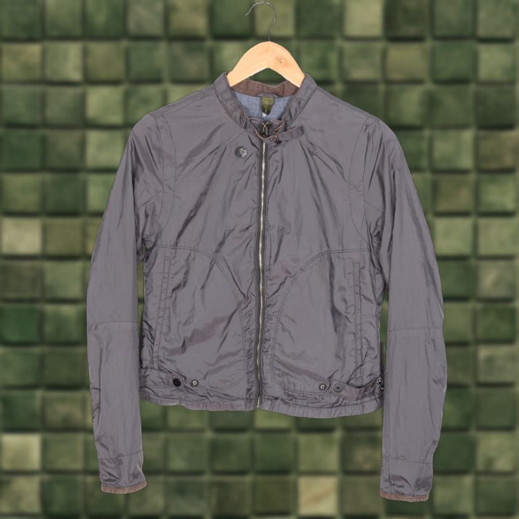 G-Star G-Star CHOPPER OVERSHIRT Short Jacket Women L Grey Logo Casual, Travel Jacket Mens? Size L / US 10 / IT 46 - 1 Thumbnail