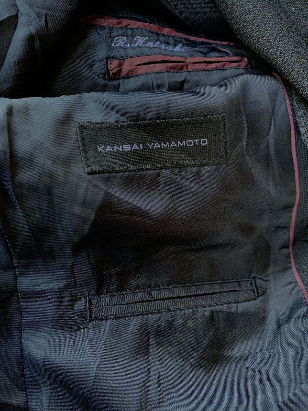 Kansai Yamamoto KANSAI YAMAMOTO VINTAGE BLAZER Size 42R - 2 Thumbnail