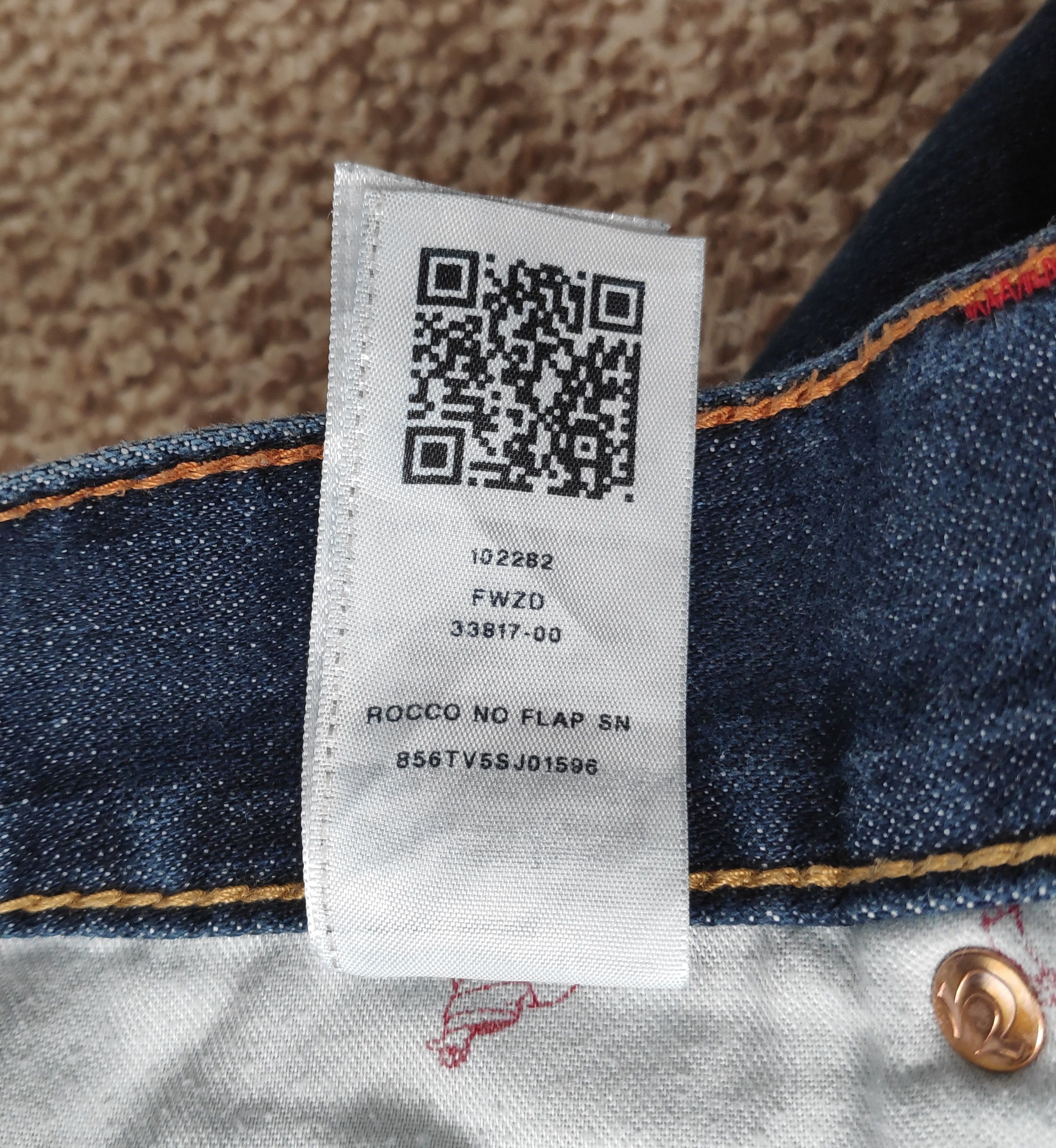 True Religion True Religion Rocco Relaxed Skinny Denim Jeans size W38 Size US 38 / EU 54 - 13 Thumbnail