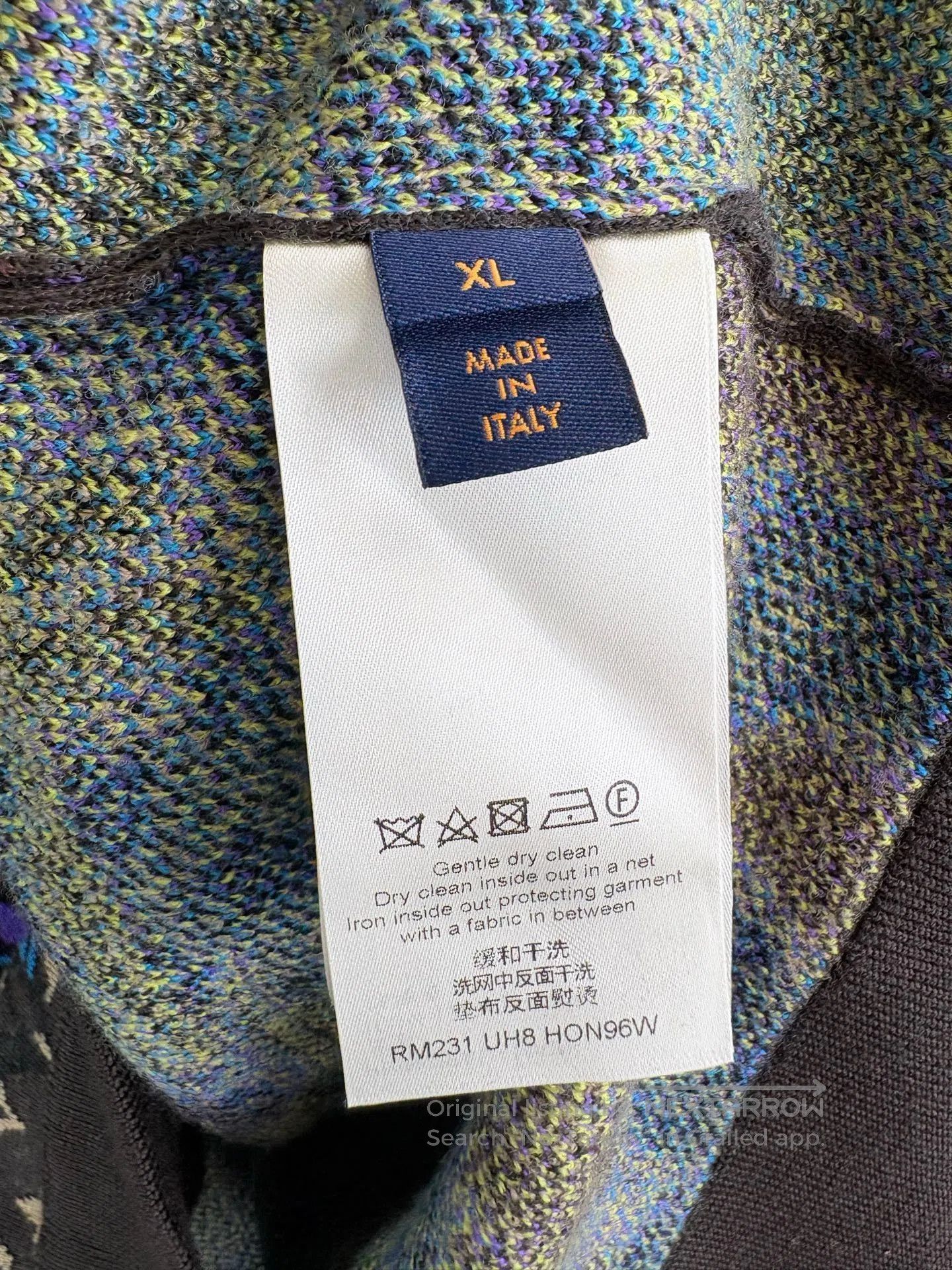 Louis Vuitton Louis Vuitton Floral Logo Zip Jacket. Size XL / US 12-14 / IT 48-50 - 4 Thumbnail
