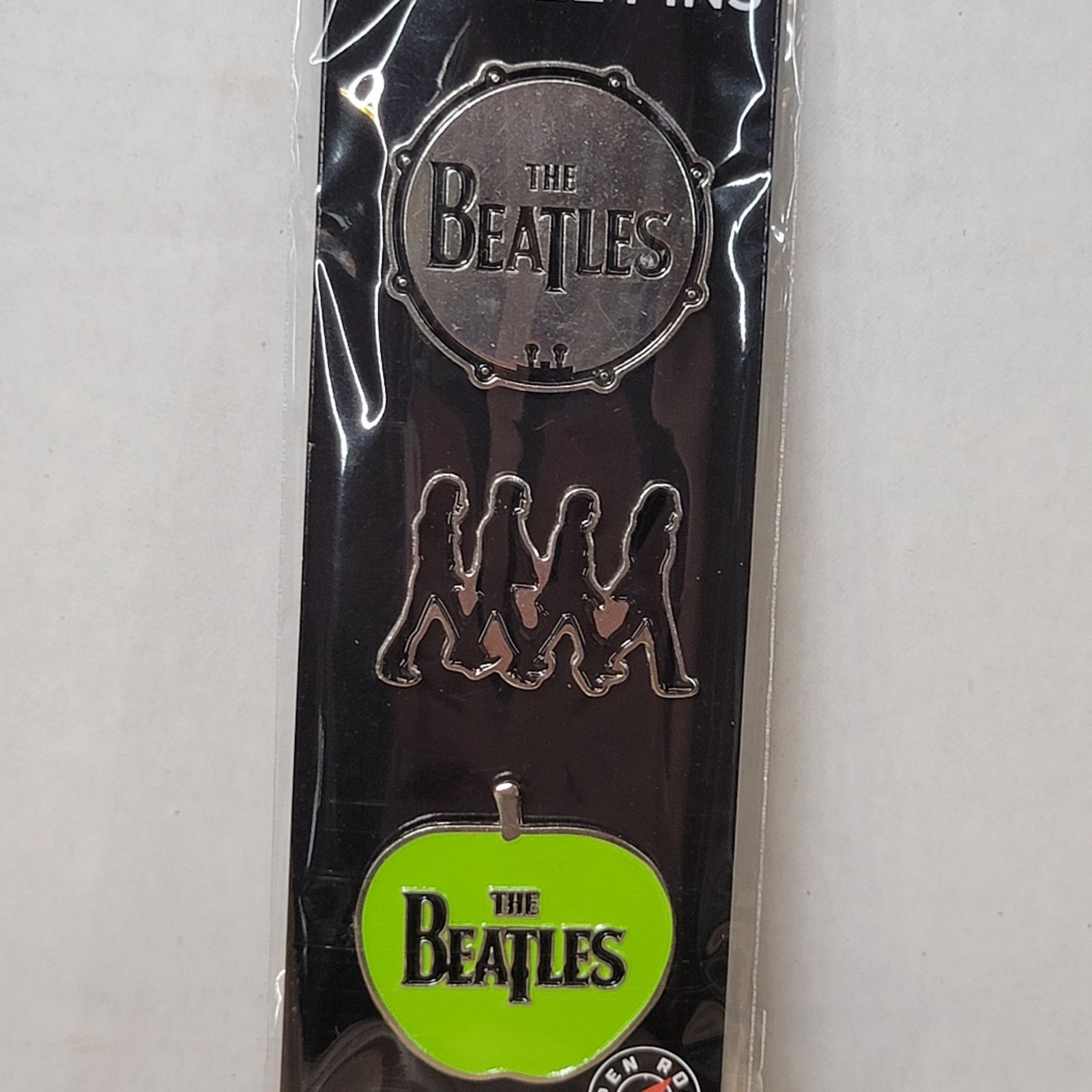 Other Set of 3 THE BEATLES Enamel Pins NEW / SEALED Size ONE SIZE - 2 Thumbnail
