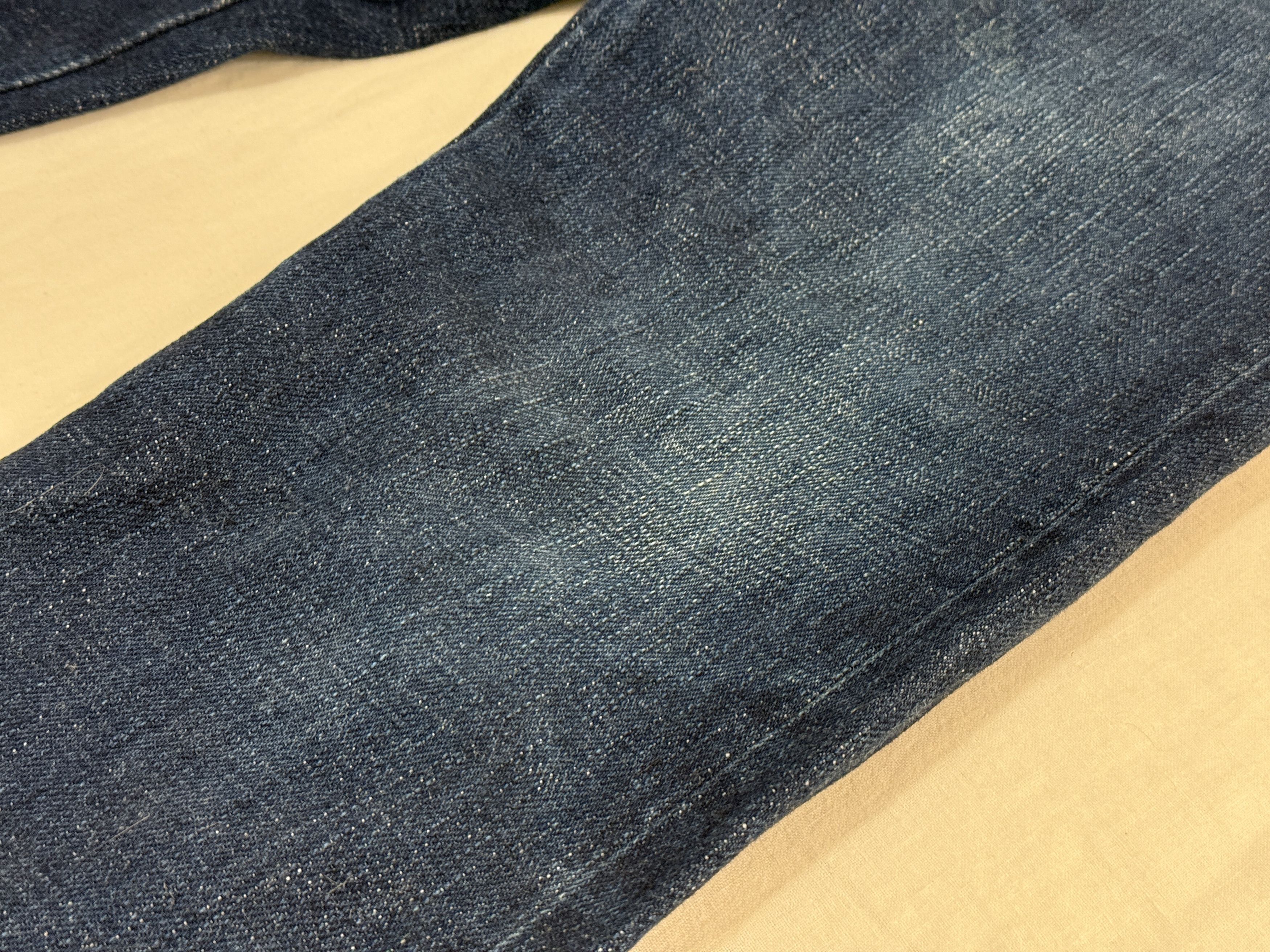 Naked & Famous Elephant 9 "Wild Blue" Selvedge Denim Jeans Size US 29 - 3 Thumbnail