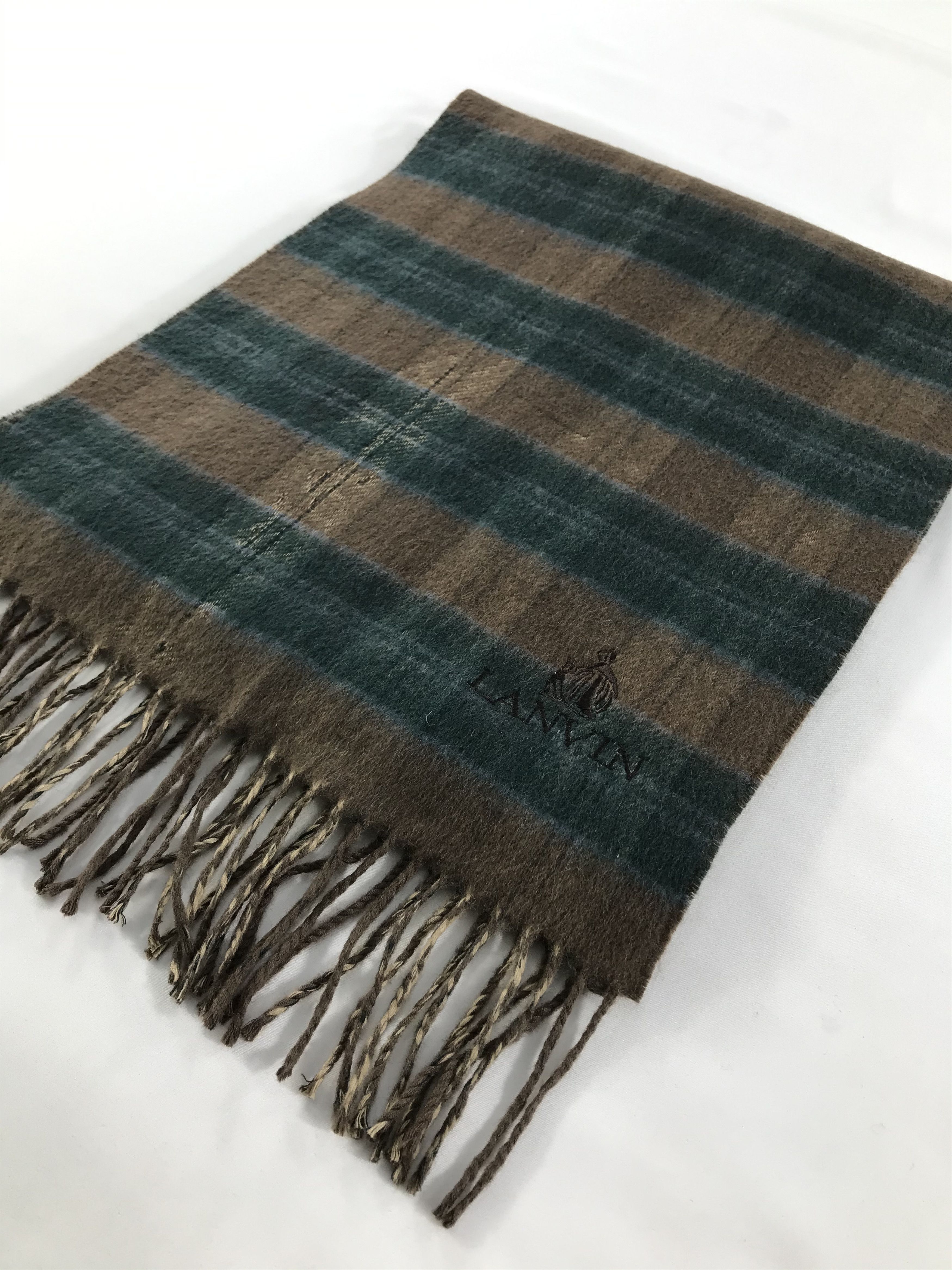 Lanvin × Vintage Lanvin Scarf / Muffler / Neckwear - WW2719 Size ONE SIZE - 3 Thumbnail