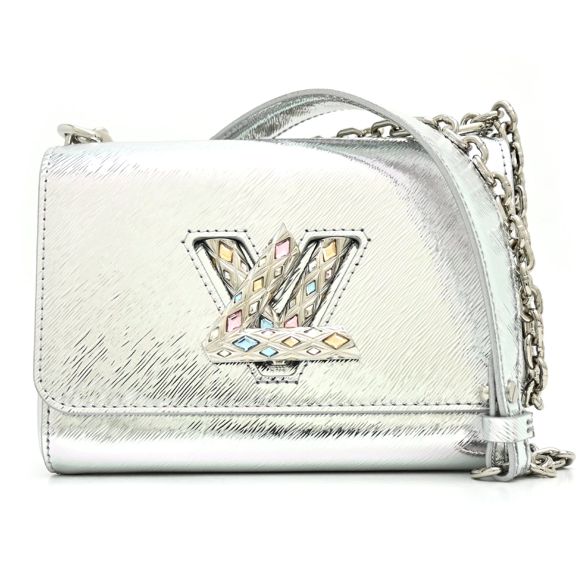 Louis Vuitton Louis Vuitton Twist PM Women's Shoulder Bag M23373 Epi Silver Size ONE SIZE - 1 Thumbnail