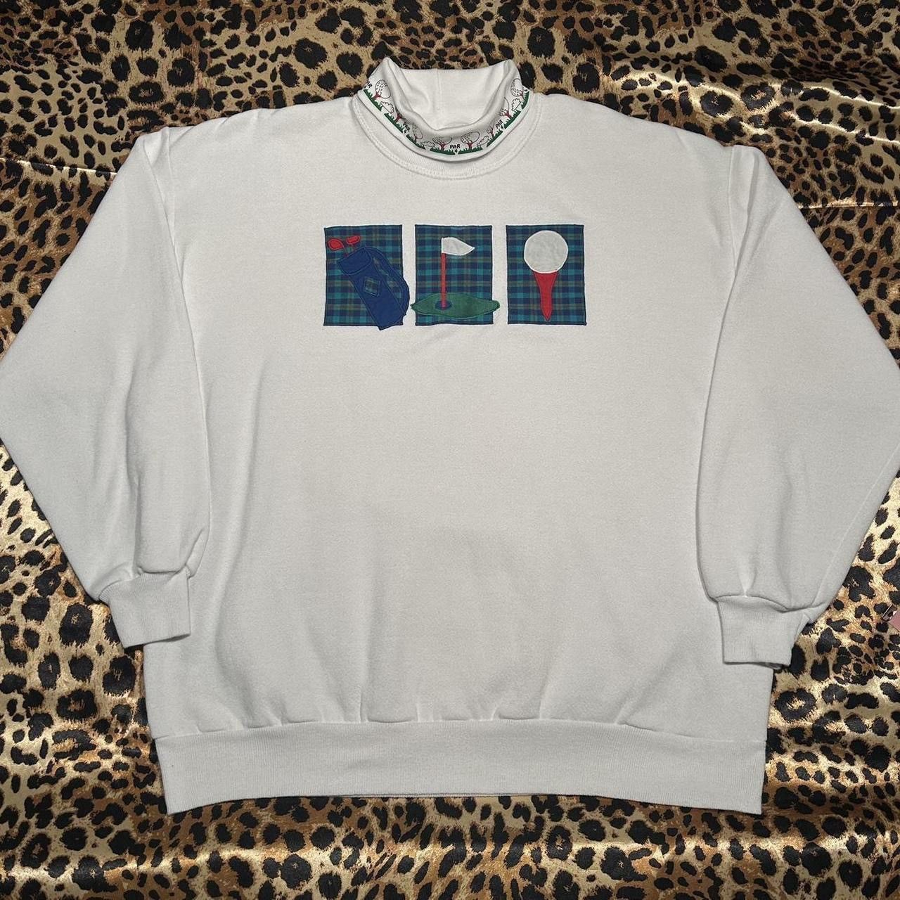 Jerzees Vintage Jerzees Golf Embroidered Sweatshirt Size US XL / EU 56 / 4 - 1 Thumbnail