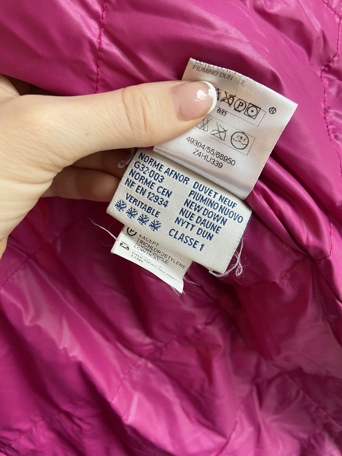 Moncler Pink Moncler Puffer Jacket Size XS / US 0-2 / IT 36-38 - 15 Thumbnail