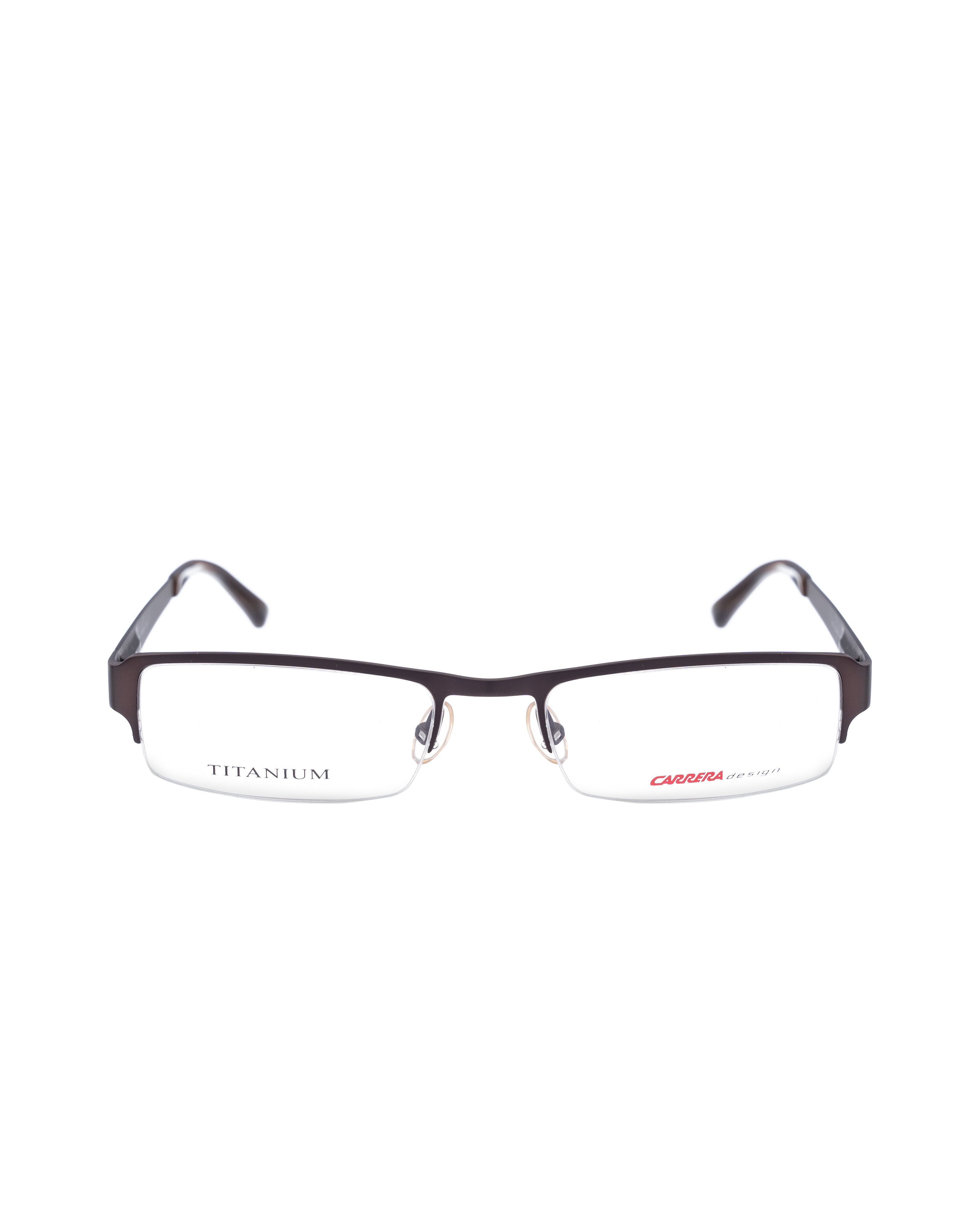 Carrera Carrera 00s Half Rim Brown Metallic Matte Glasses Size ONE SIZE - 2 Thumbnail