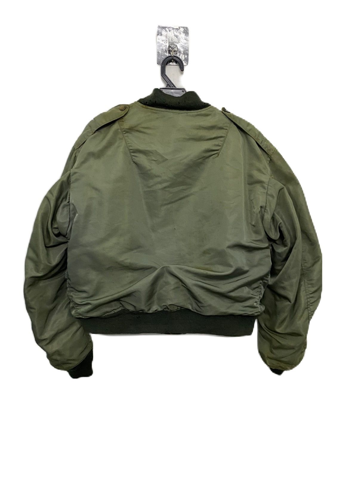 Chevignon × Vintage Vintage Blue Anchor Overall Co Flight Jacket Size US M / EU 48-50 / 2 - 3 Thumbnail