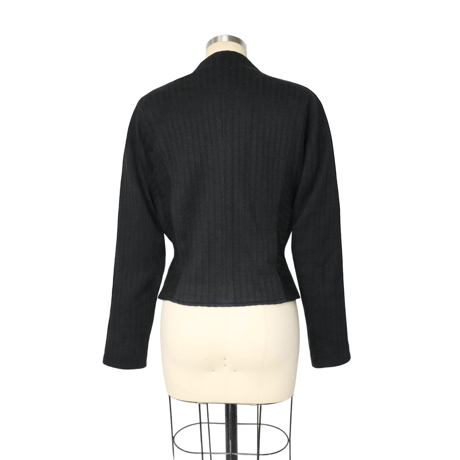 Courreges Courrèges mock neck batwing wool jacket Size M / US 6-8 / IT 42-44 - 3 Thumbnail