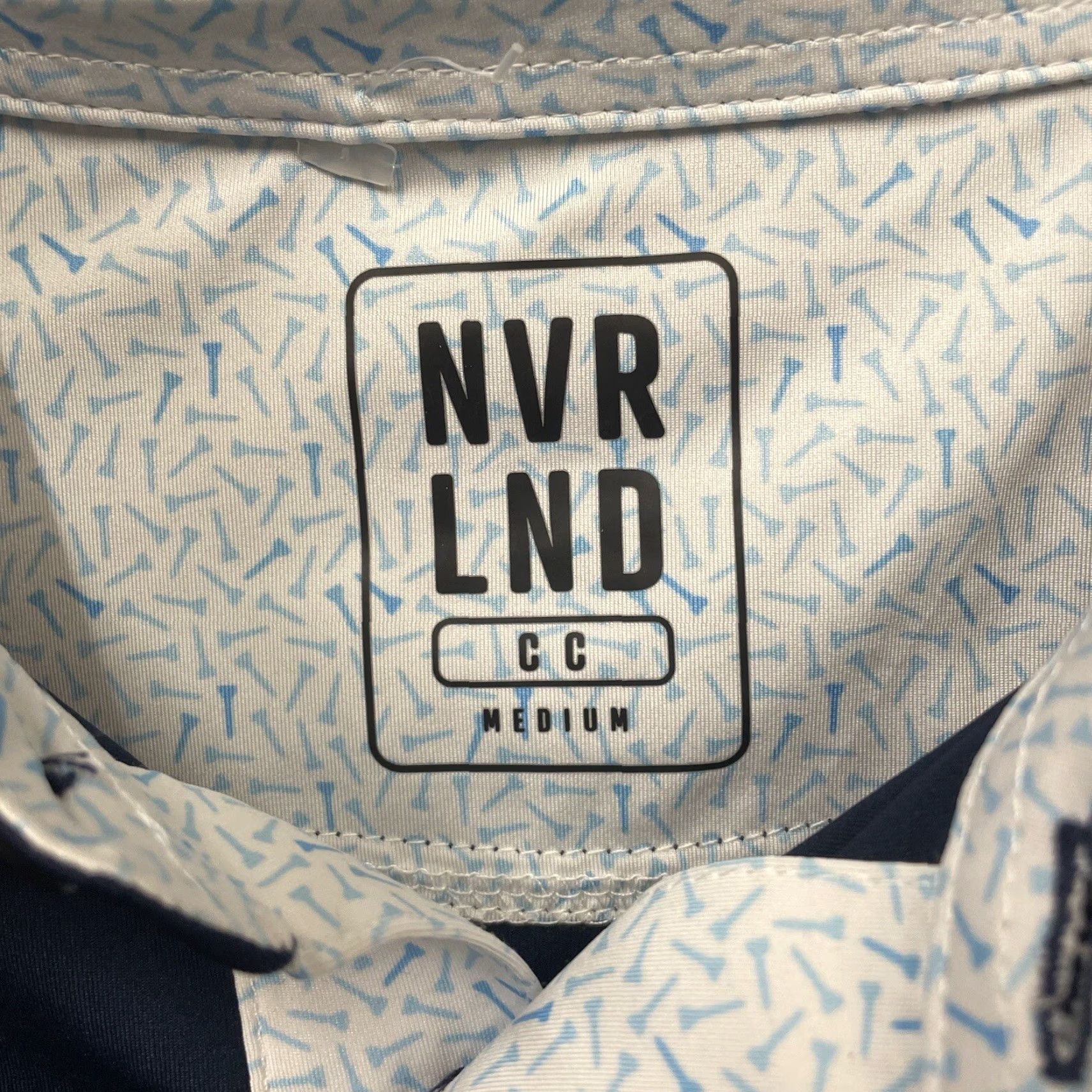 Vintage NVRLND Roxx Vodk Polo Shirt Dark Blue Athletic M Mens Size M Polo Shirt Size US M / EU 48-50 / 2 - 4 Thumbnail