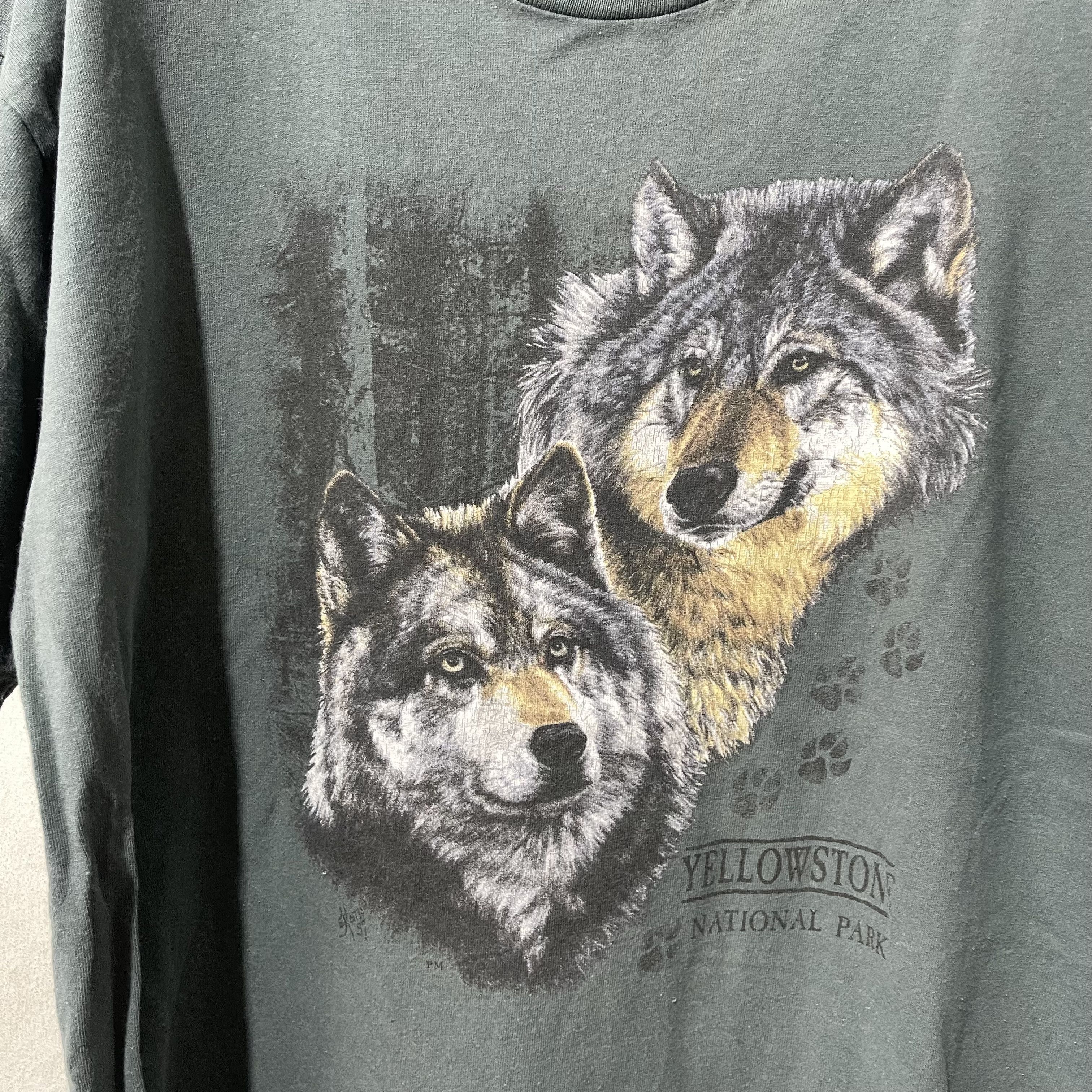 Vintage Vintage 90s Yellowstone Shirt Size US XL / EU 56 / 4 - 2 Thumbnail