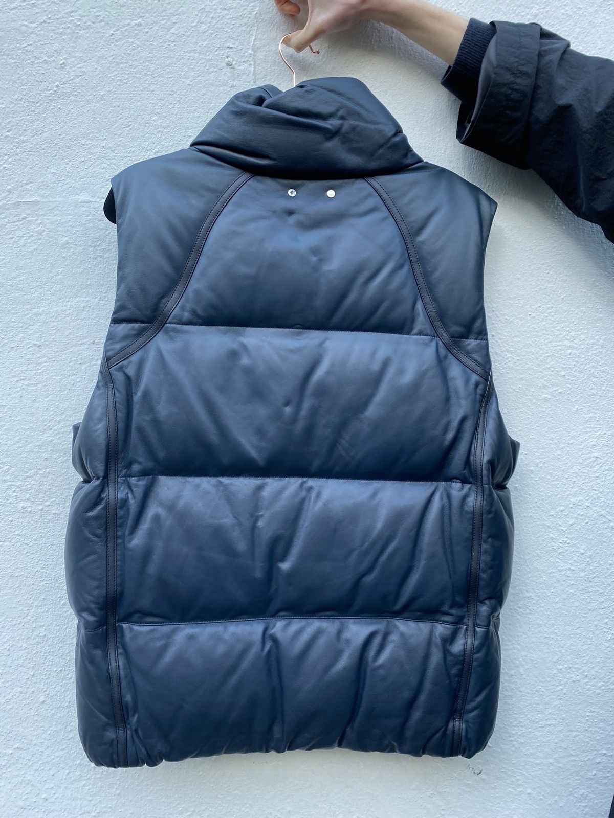 Louis Vuitton Navy Leather Vest Size US L / EU 52-54 / 3 - 6 Thumbnail