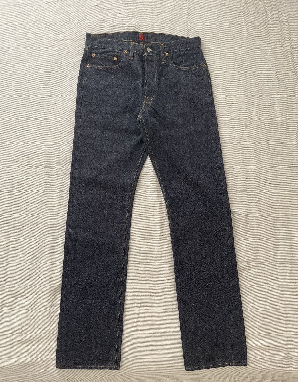 RESOLUTE Resolute 710 Selvedge Denim Jeans W33 L36 Size US 33 - 1 Thumbnail