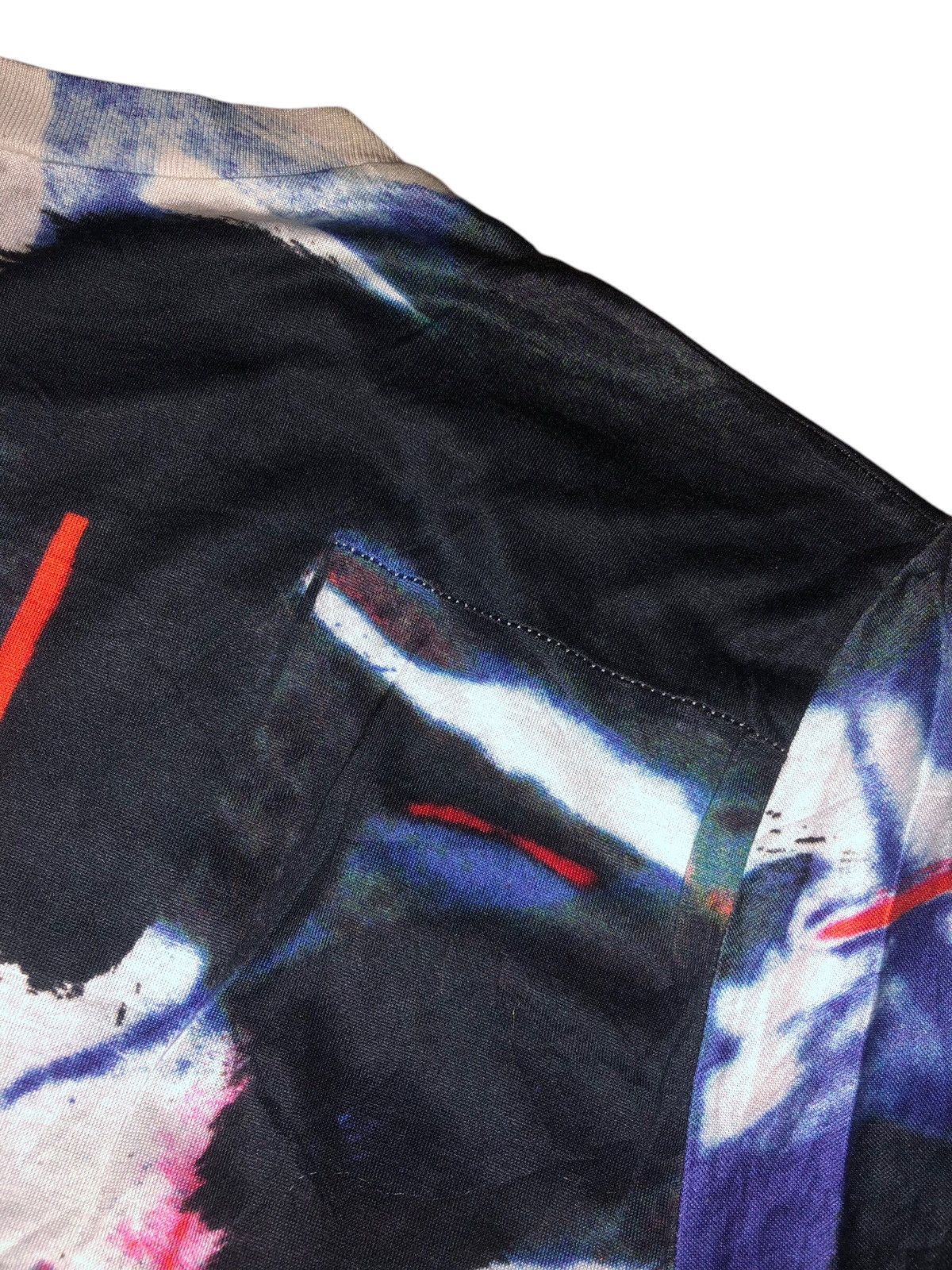 Dior DIOR HOMME SS14 Splash Paint Multicolor Art Print T-shirt Size US XXS / EU 40 - 12 Thumbnail