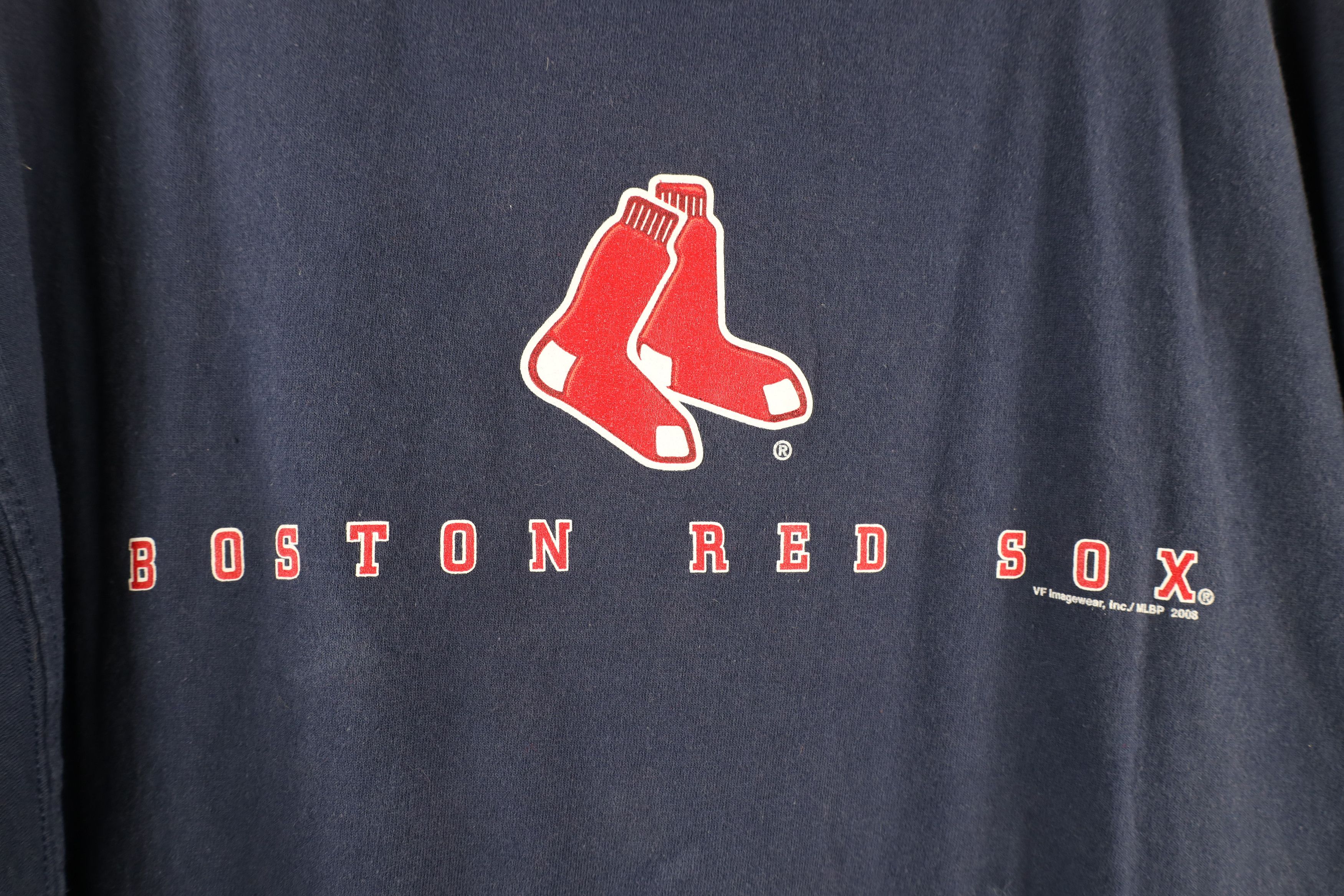 Vintage Vintage Y2K Boston Red Sox Baseball Short Sleeve T-Shirt Size US XXL / EU 58 / 5 - 4 Thumbnail
