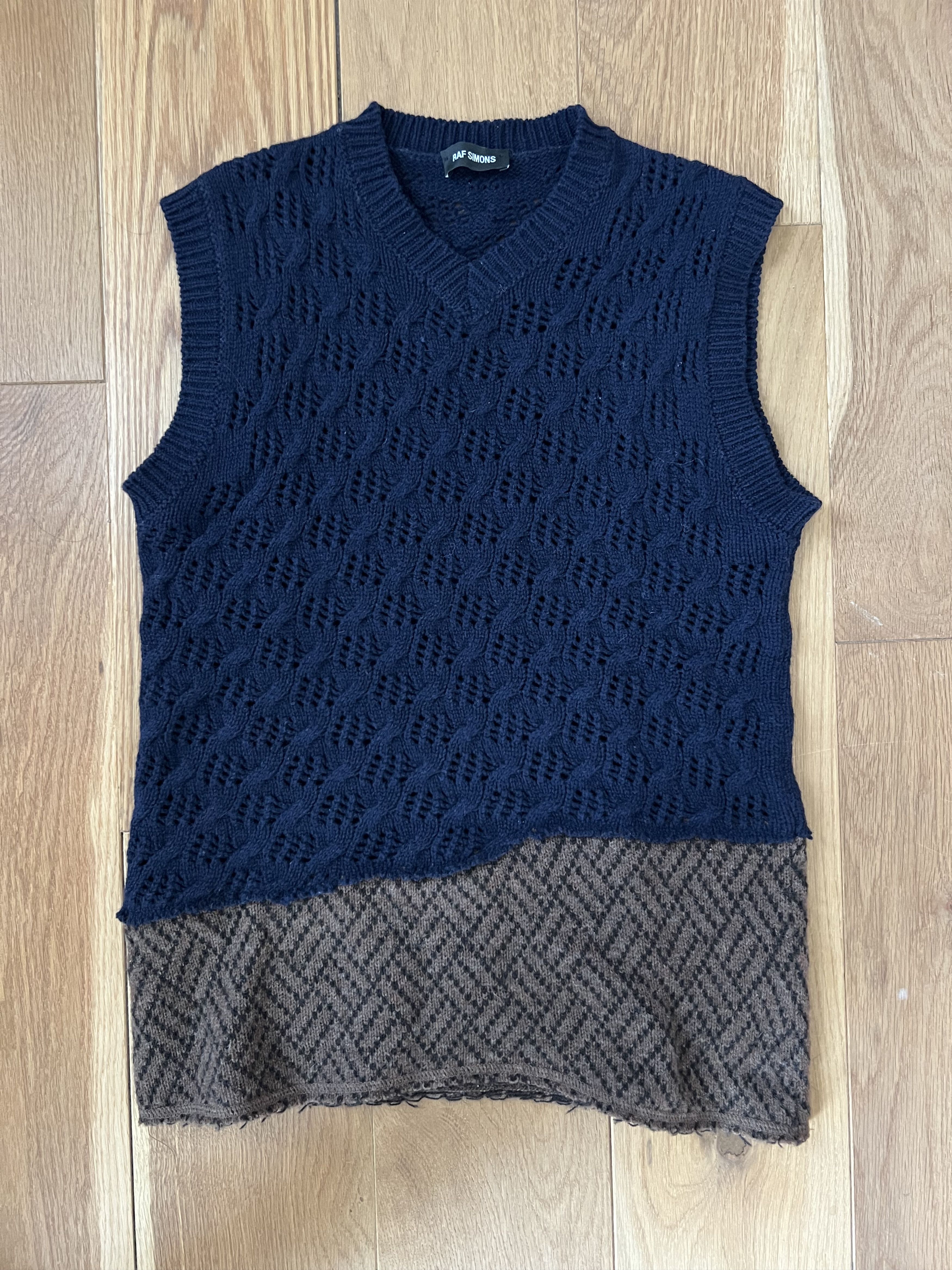 Raf Simons Rebuild Vest | Grailed Raf Simons Rebuild Vest | Grailed