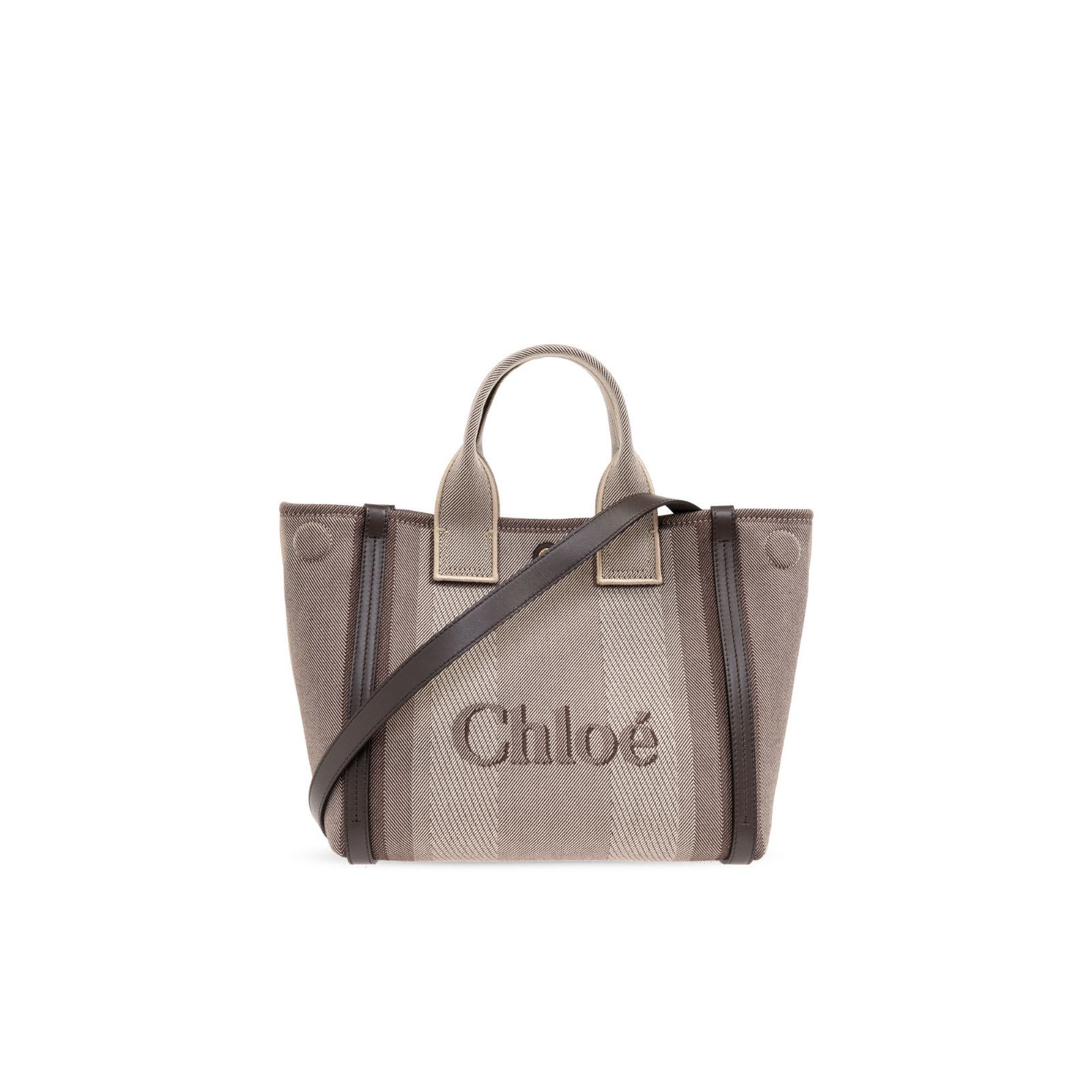 Chloe Chloe Small Carry Kohl Brown Shopper Shoulder Bag New & Auth Size ONE SIZE - 1 Thumbnail