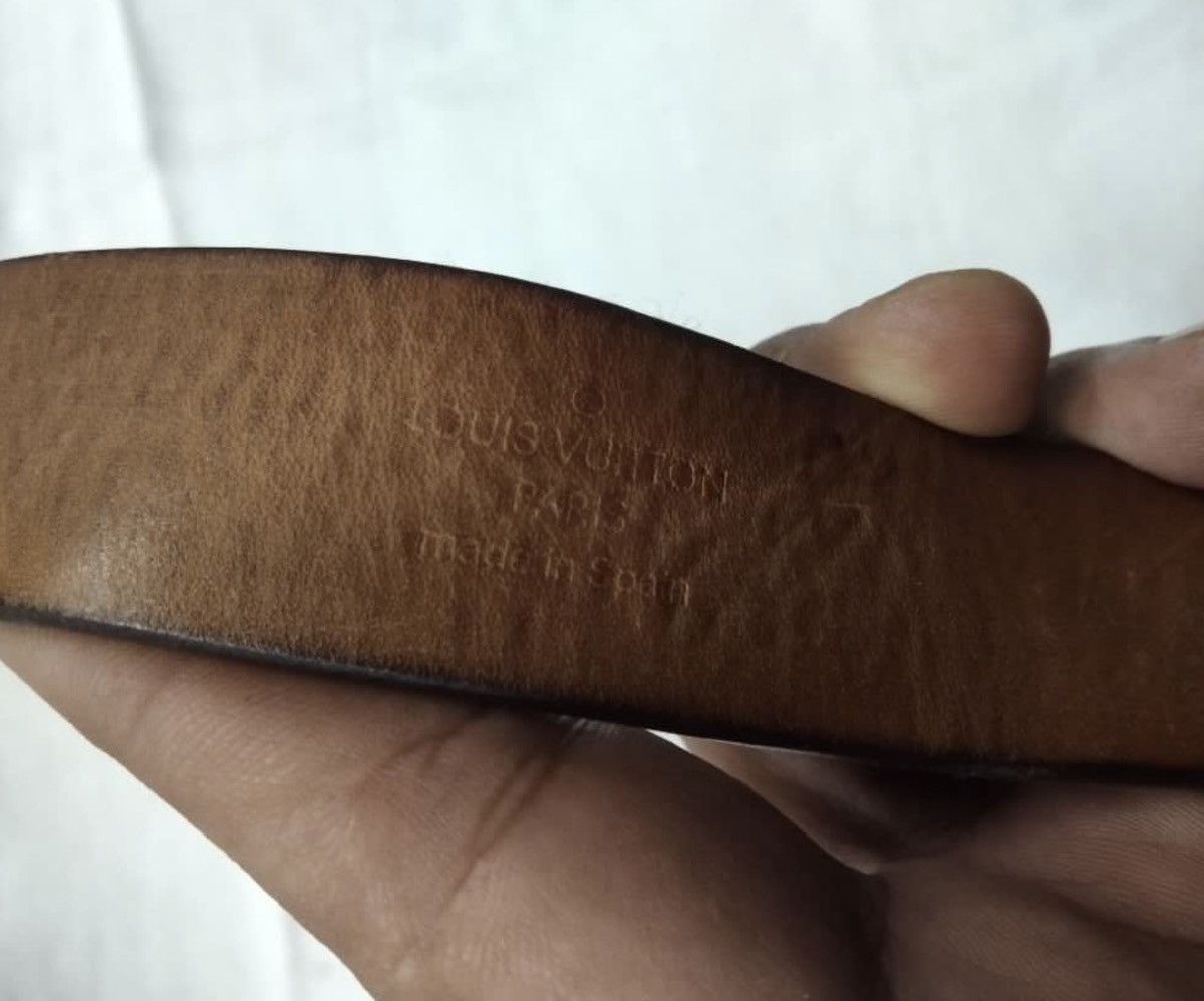 Louis Vuitton Louis vuitton Damier Ebene Belt Size ONE SIZE - 2 Thumbnail