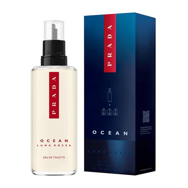 Prada Luna Rossa Ocean Eau de Toilette Refill 150ml Size ONE SIZE - 2 Thumbnail