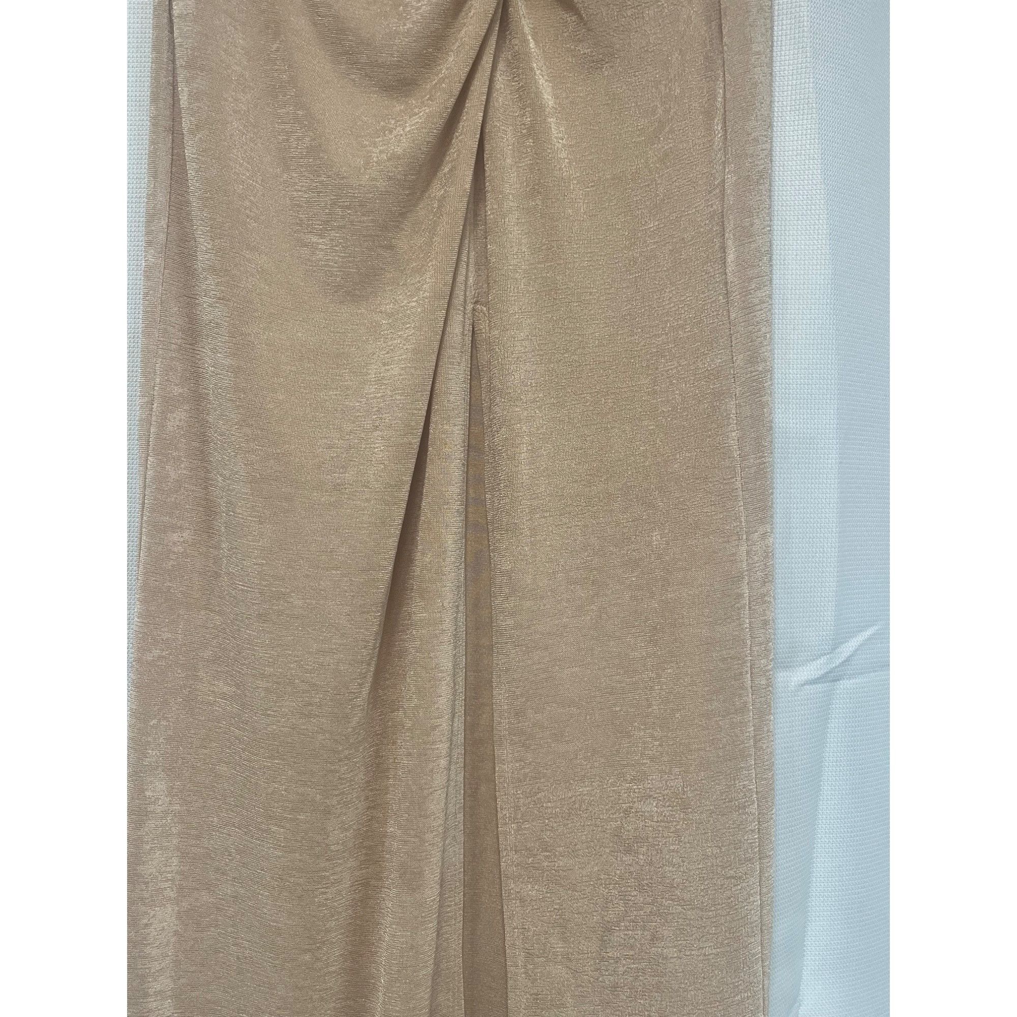 Topshop Topshop Slinky Twist Front Maxi Skirt in Stone-Neutral, Sz. Size 28" / US 6 / IT 42 - 13 Thumbnail