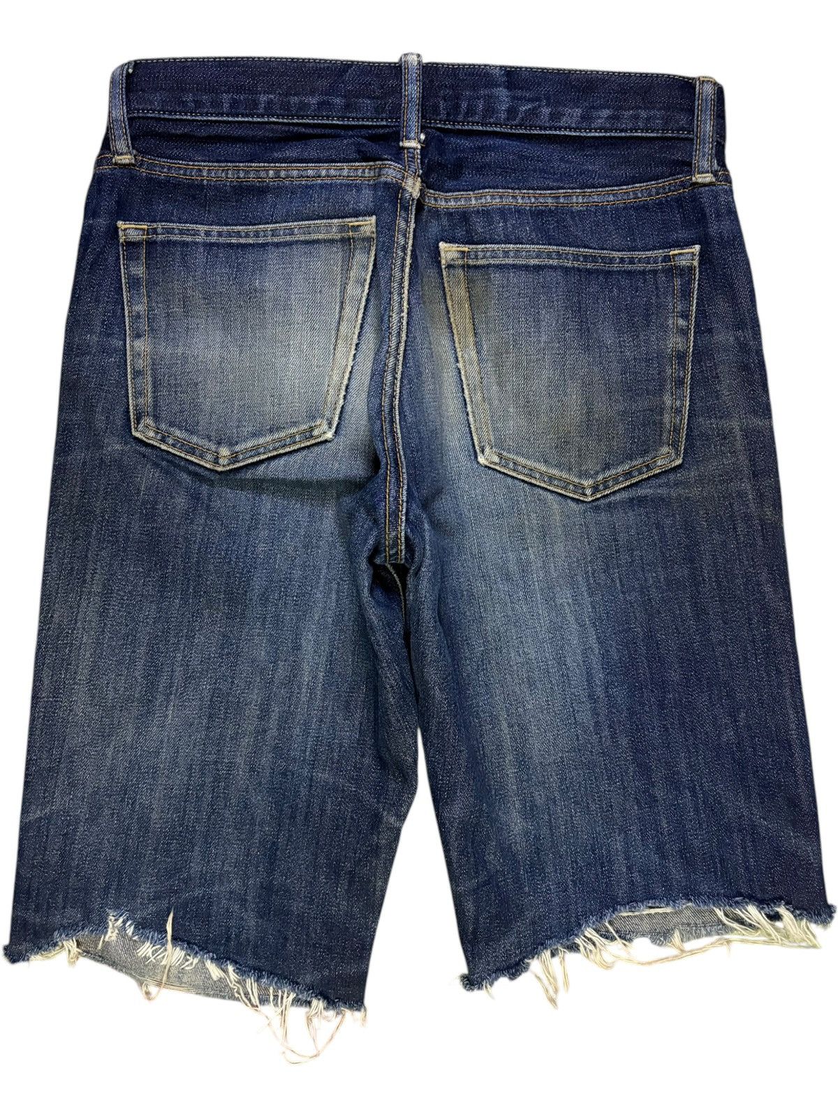 Uniqlo Vintage Uniqlo Mud Wash Distressed Loose Jean Short Jorts Size US 30 / EU 46 - 2 Thumbnail