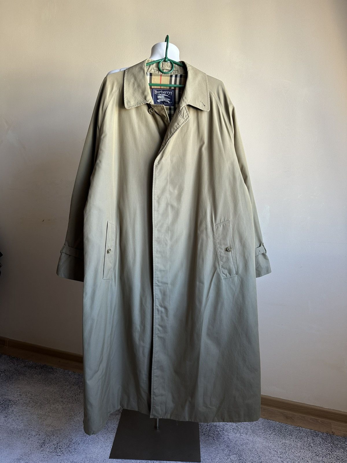 Burberry Vintage 70-80s Burberrys Beige Cotton Coat Japanese Style Size US M / EU 48-50 / 2 - 3 Thumbnail