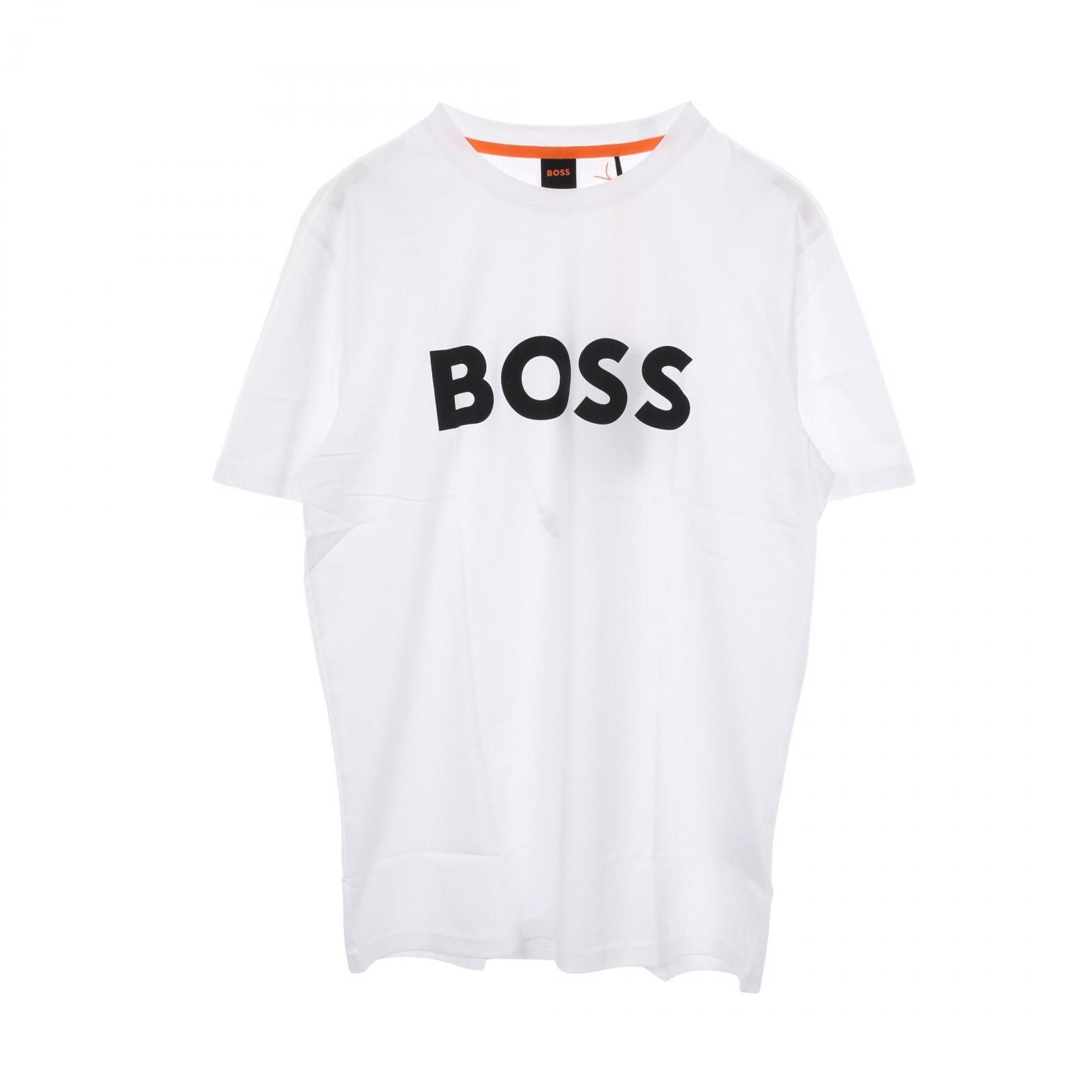 Hugo Boss Hugo Boss BOSS Cotton TShirt Textile T-Shirts 50481923100L DUTY FREE for USA Size ONE SIZE - 1 Thumbnail